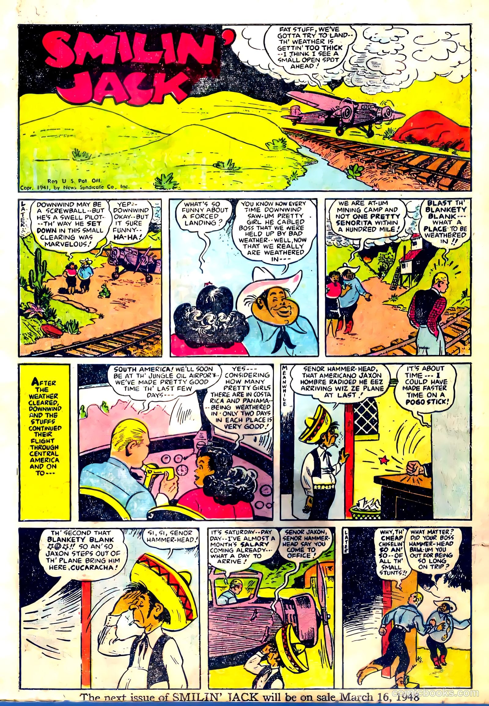 Smilin' Jack #1 — page 10 of 36