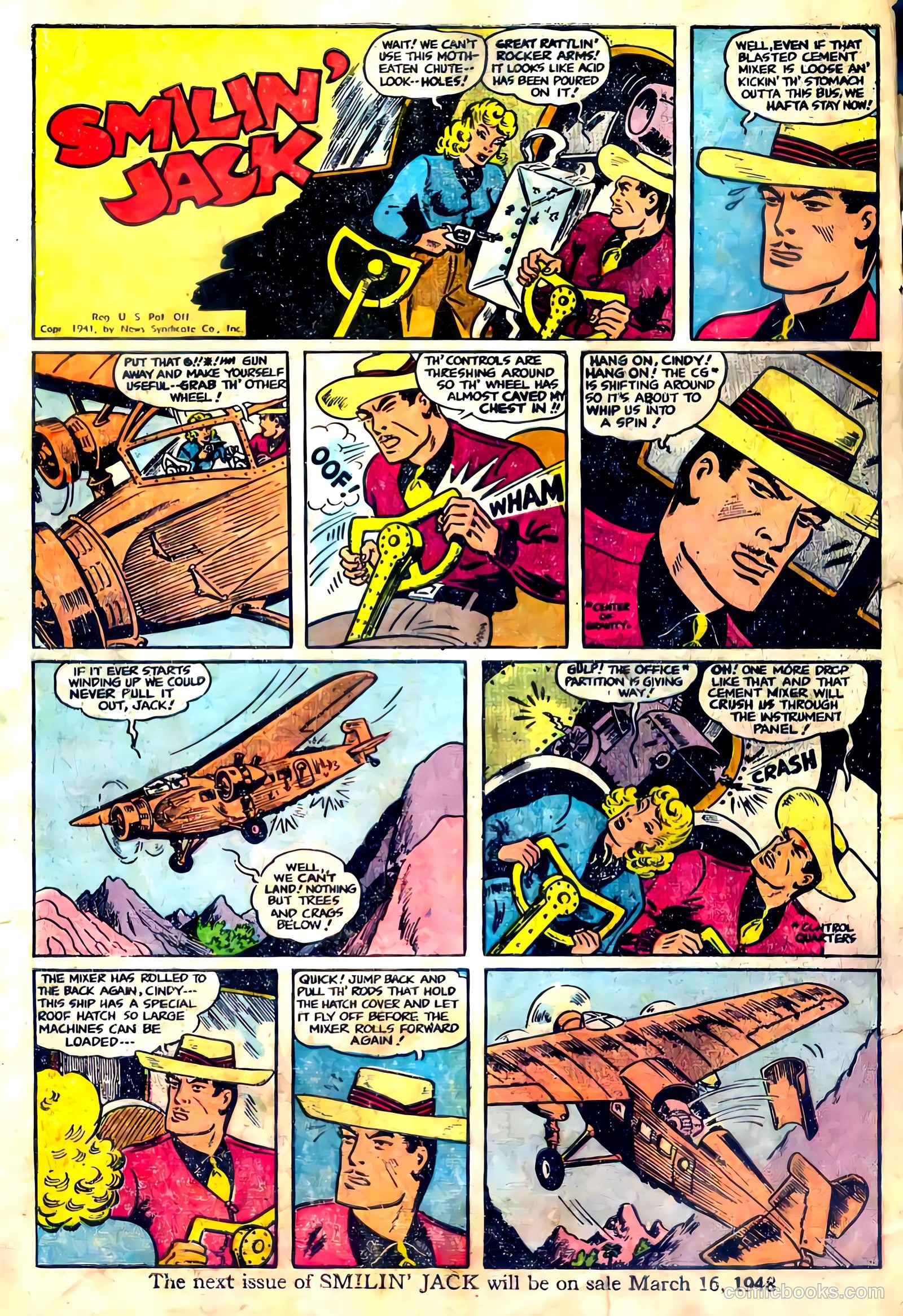 Smilin' Jack #1 — page 34 of 36