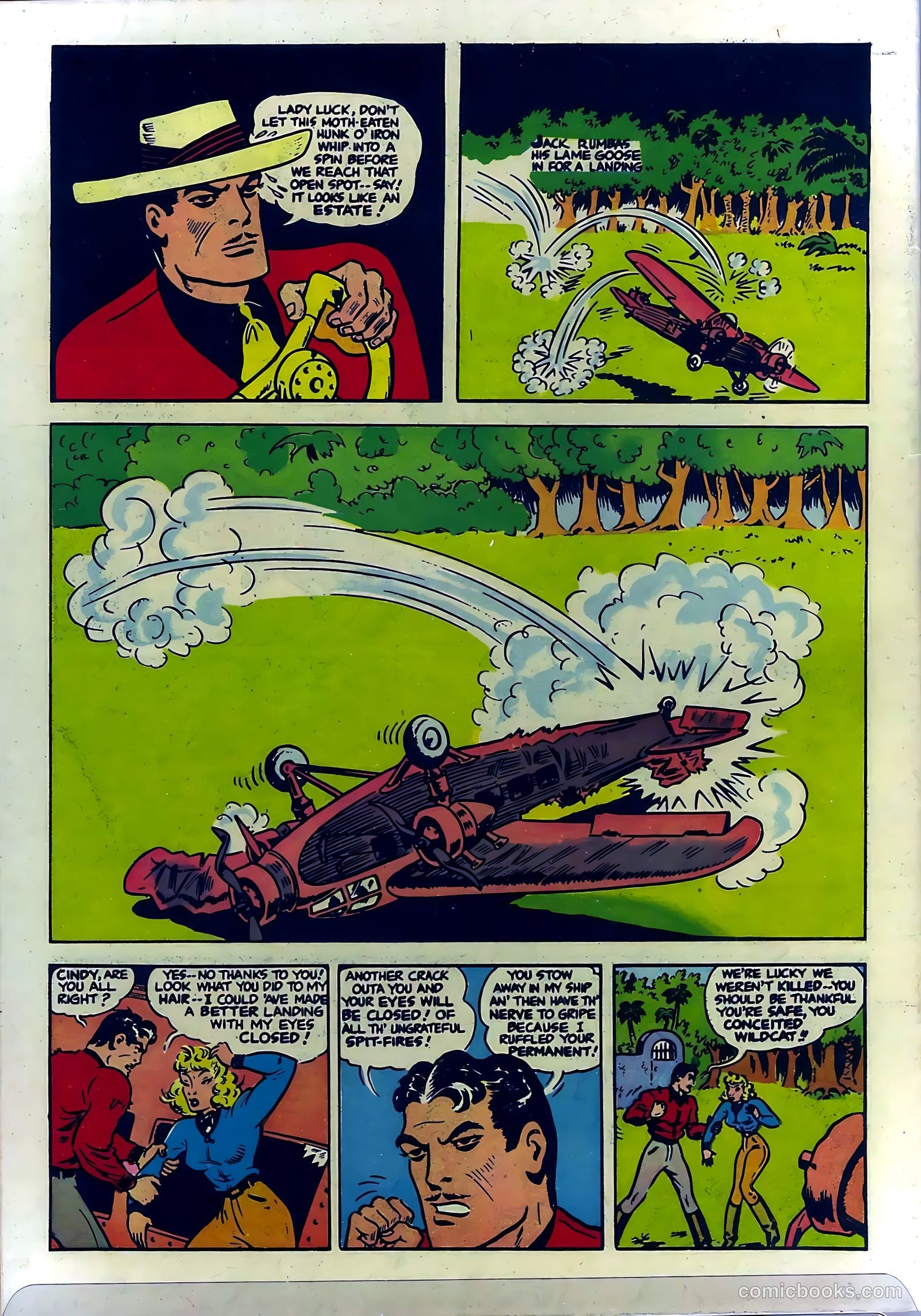 Smilin' Jack #1 — page 36 of 36