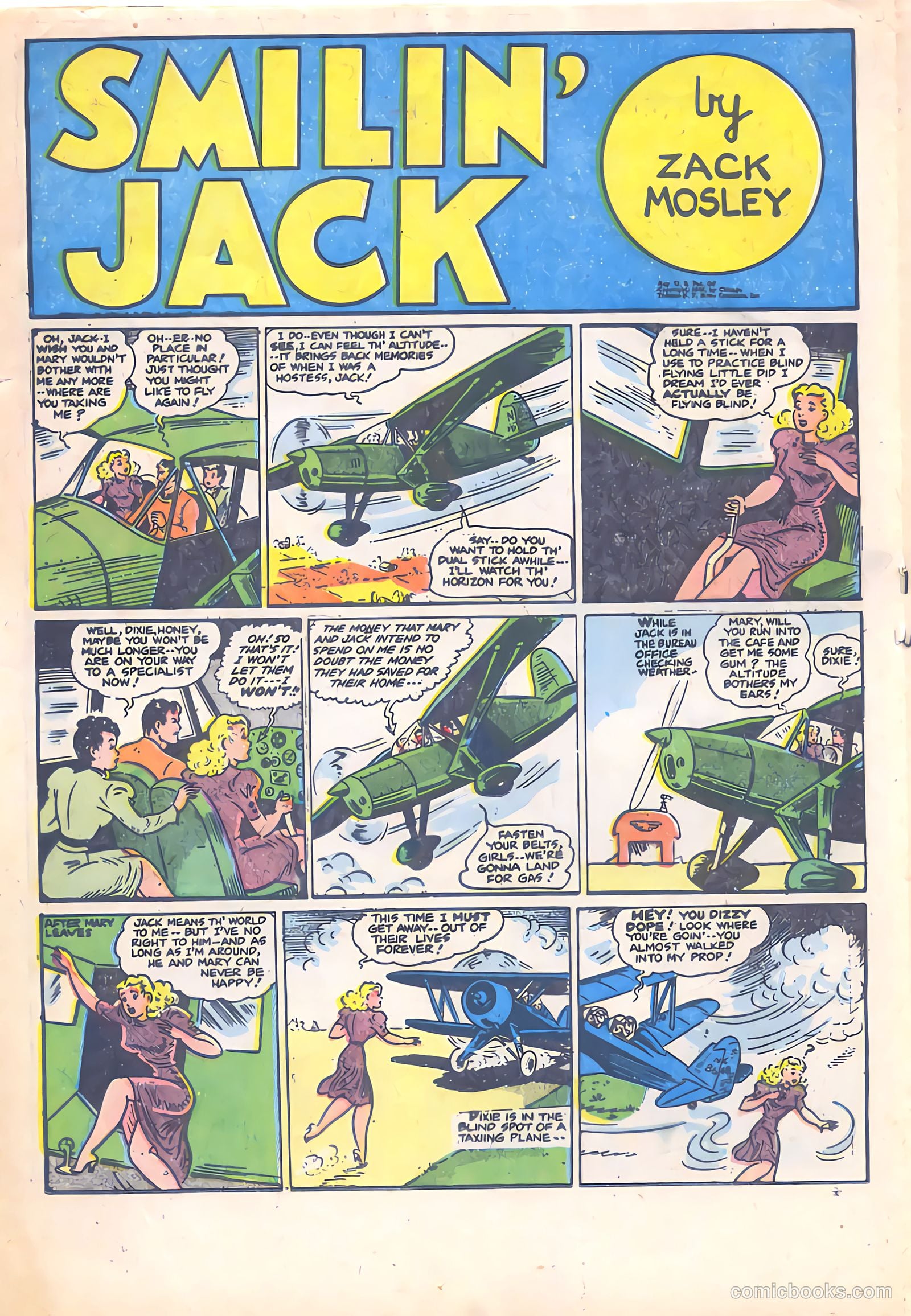 Smilin' Jack #1 — page 8 of 16