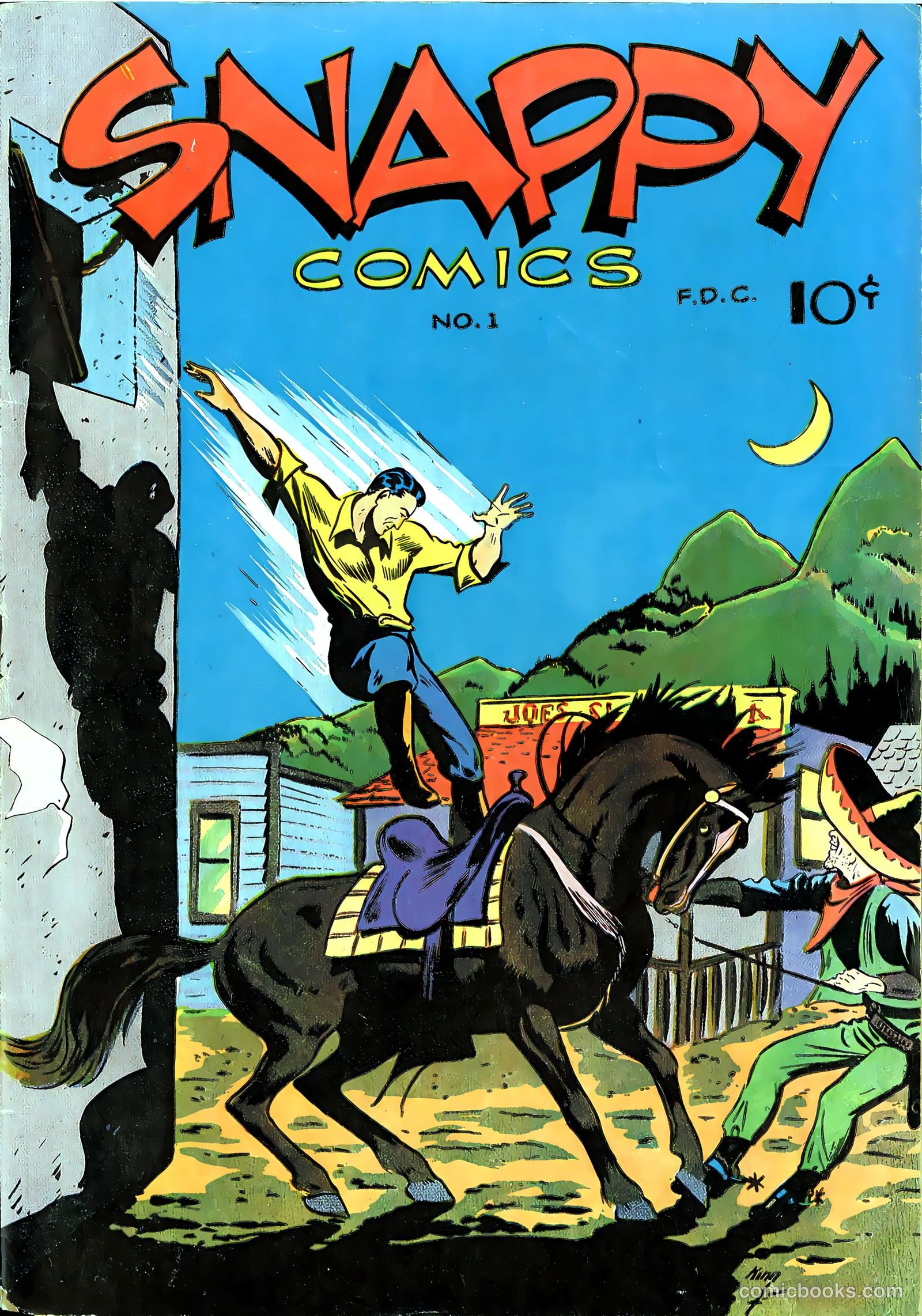Snappy Comics #1 — page 1 of 36