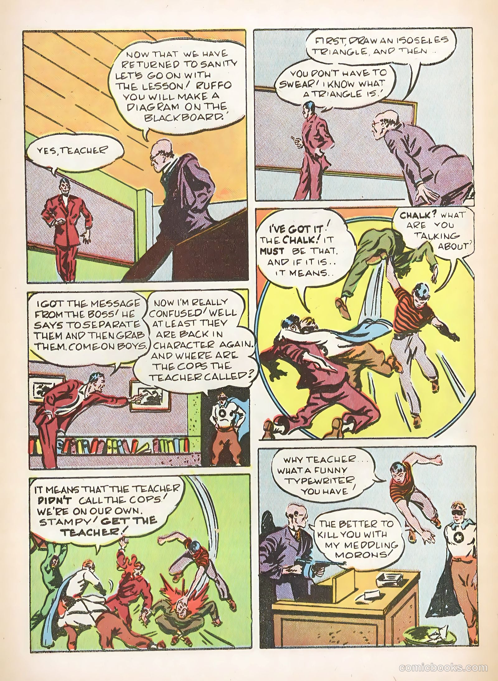 Snappy Comics #1 — page 32 of 36