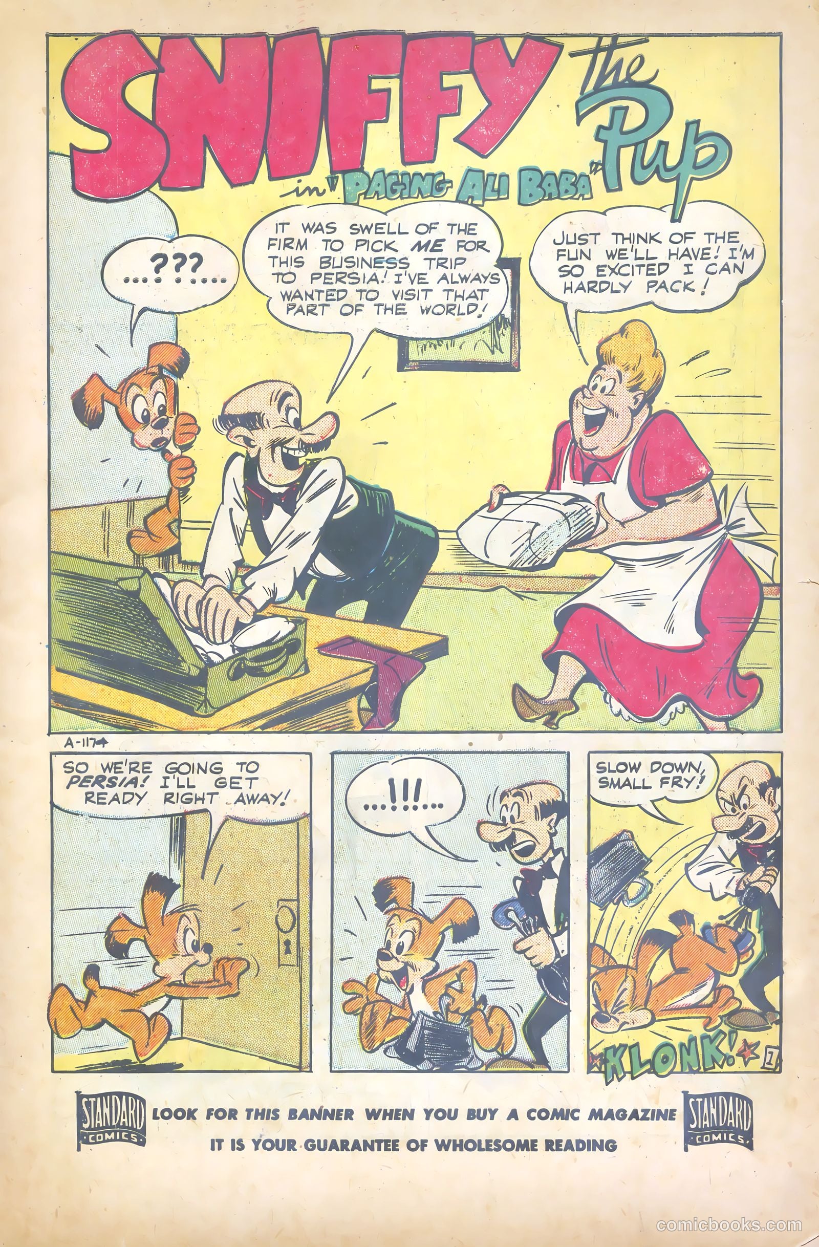 Sniffy the Pup #10 — page 3 of 36