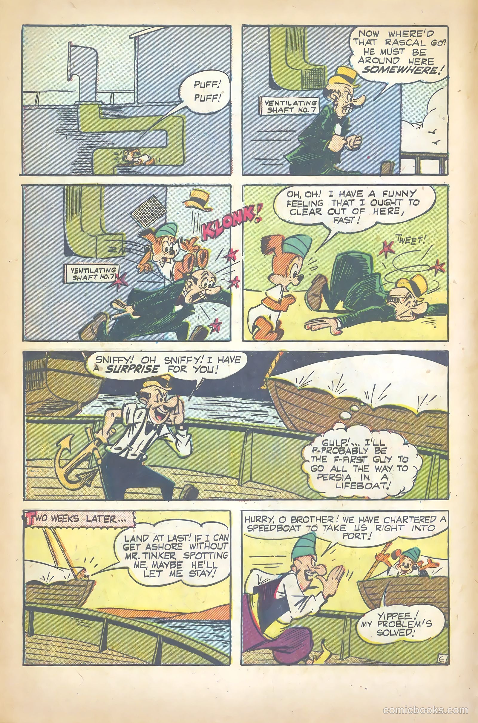 Sniffy the Pup #10 — page 8 of 36