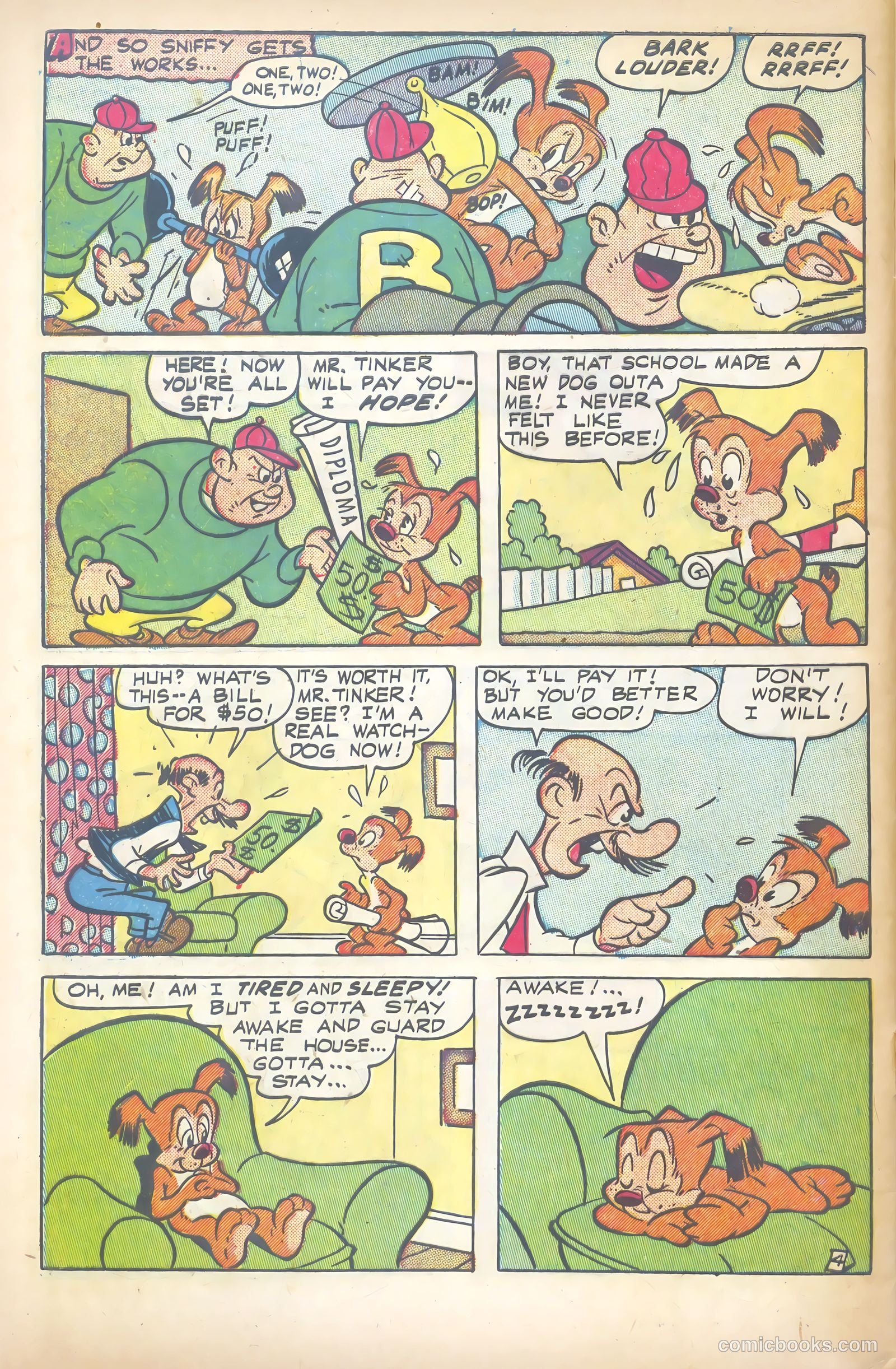 Sniffy the Pup #10 — page 32 of 36