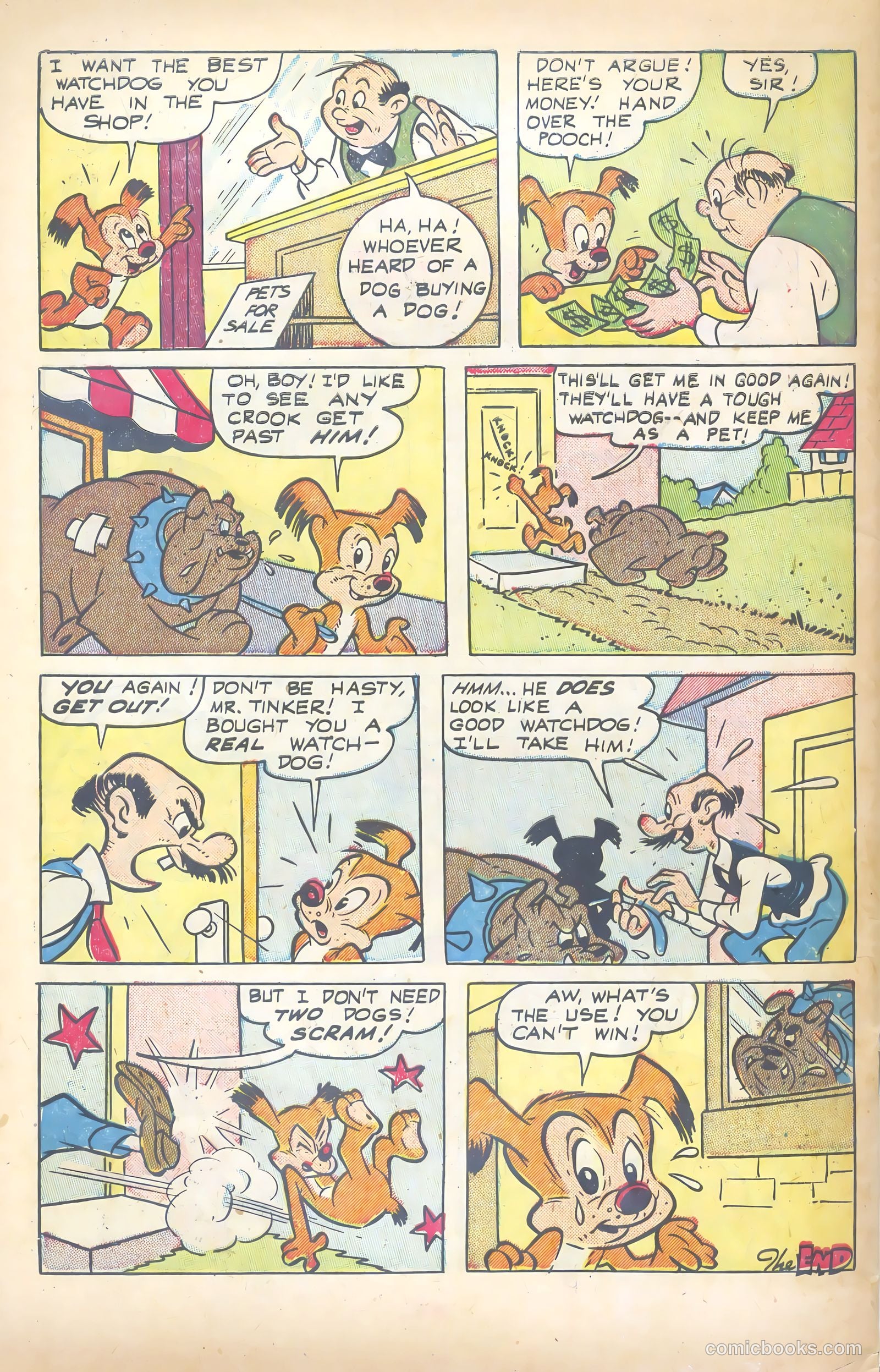 Sniffy the Pup #10 — page 34 of 36