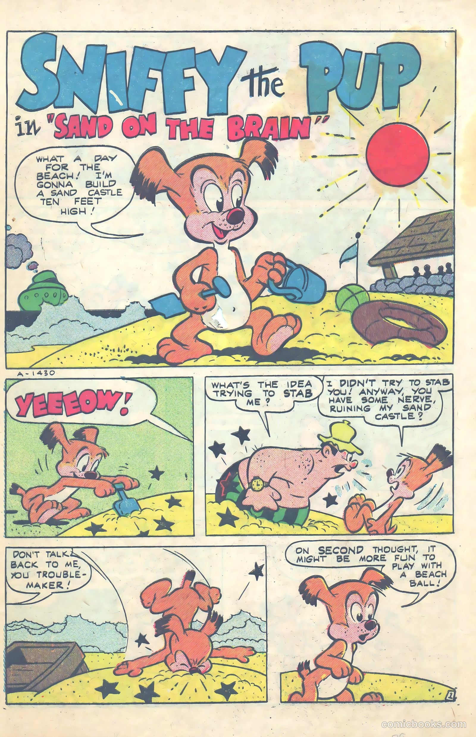 Sniffy the Pup #12 — page 30 of 38
