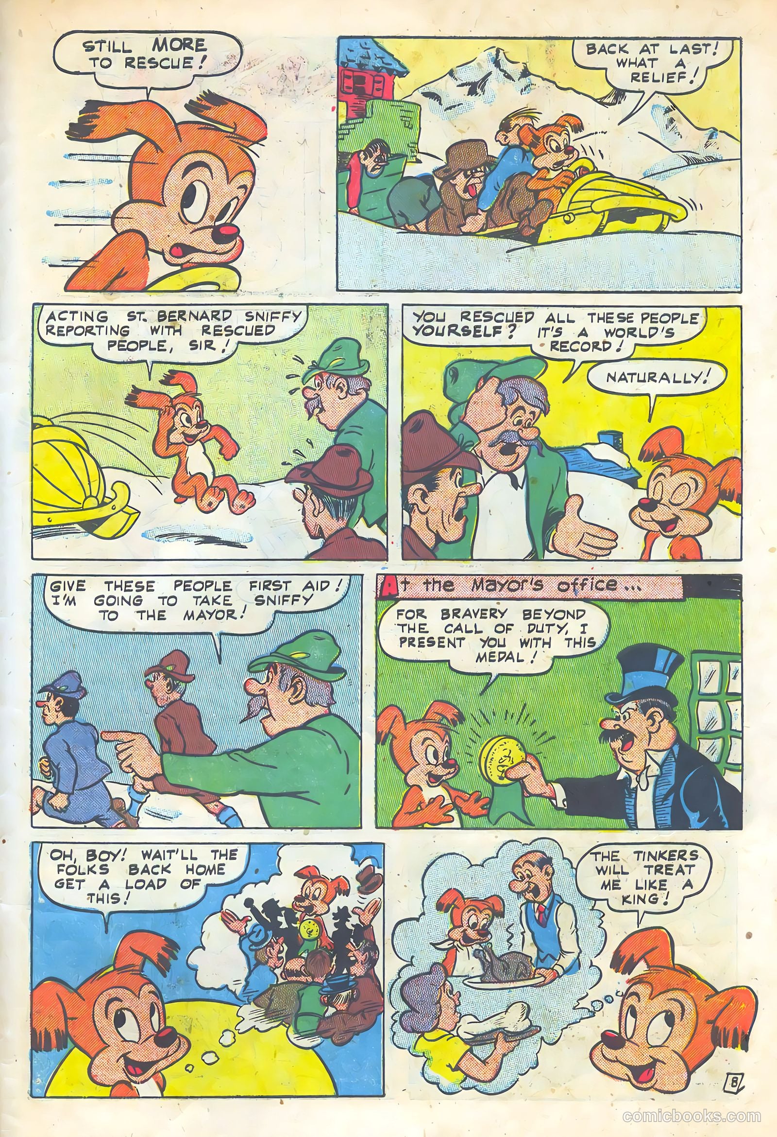 Sniffy the Pup #13 — page 31 of 36