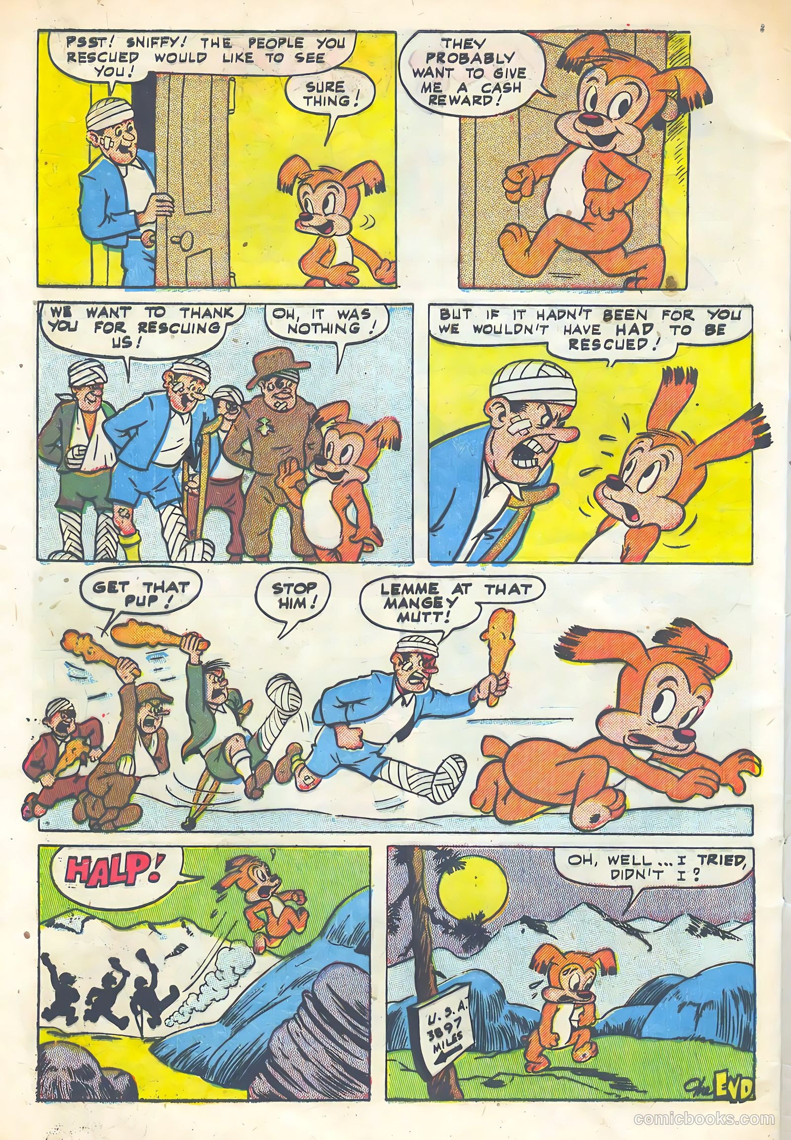 Sniffy the Pup #13 — page 32 of 36