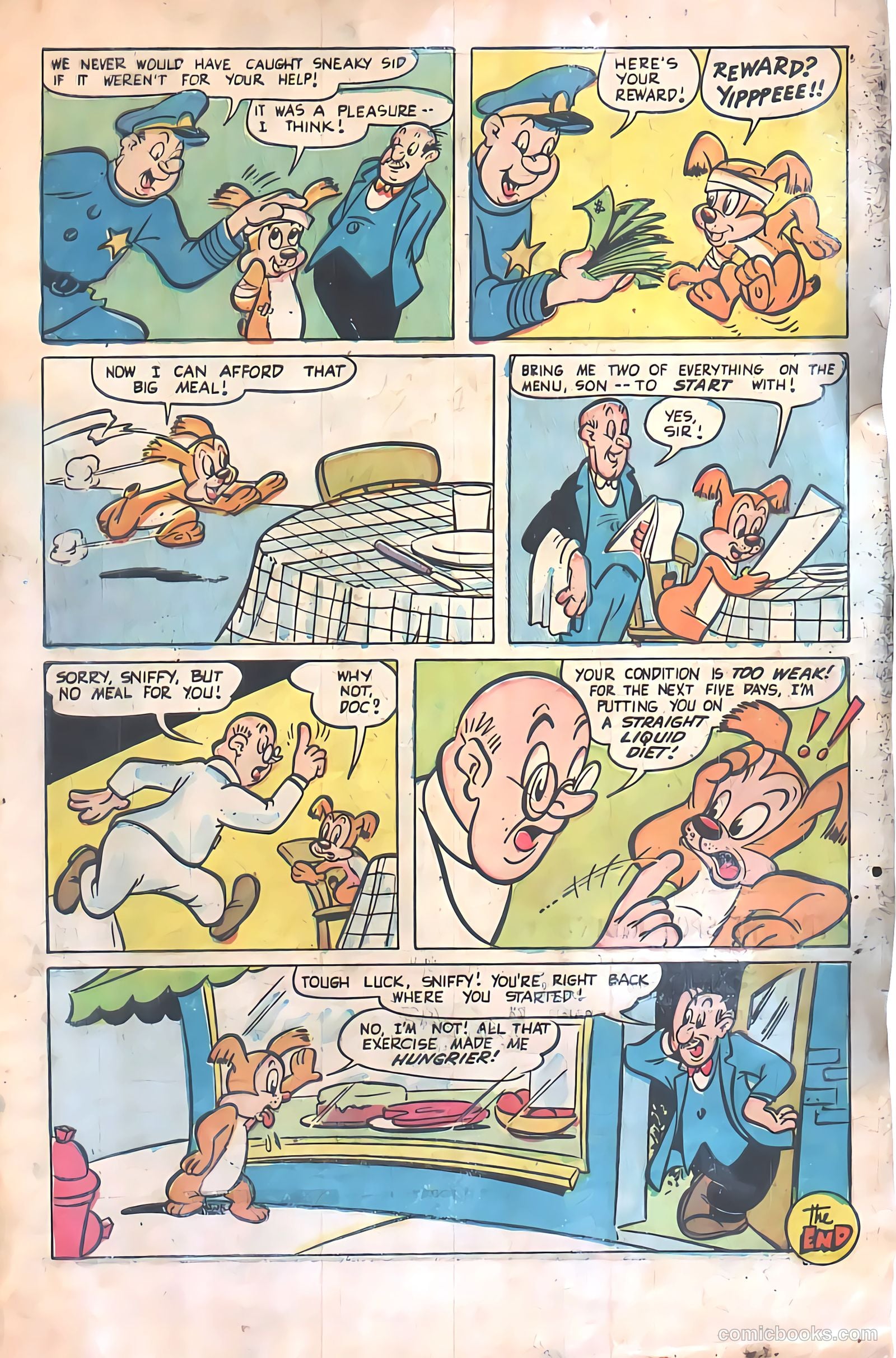 Sniffy the Pup #17 — page 34 of 36