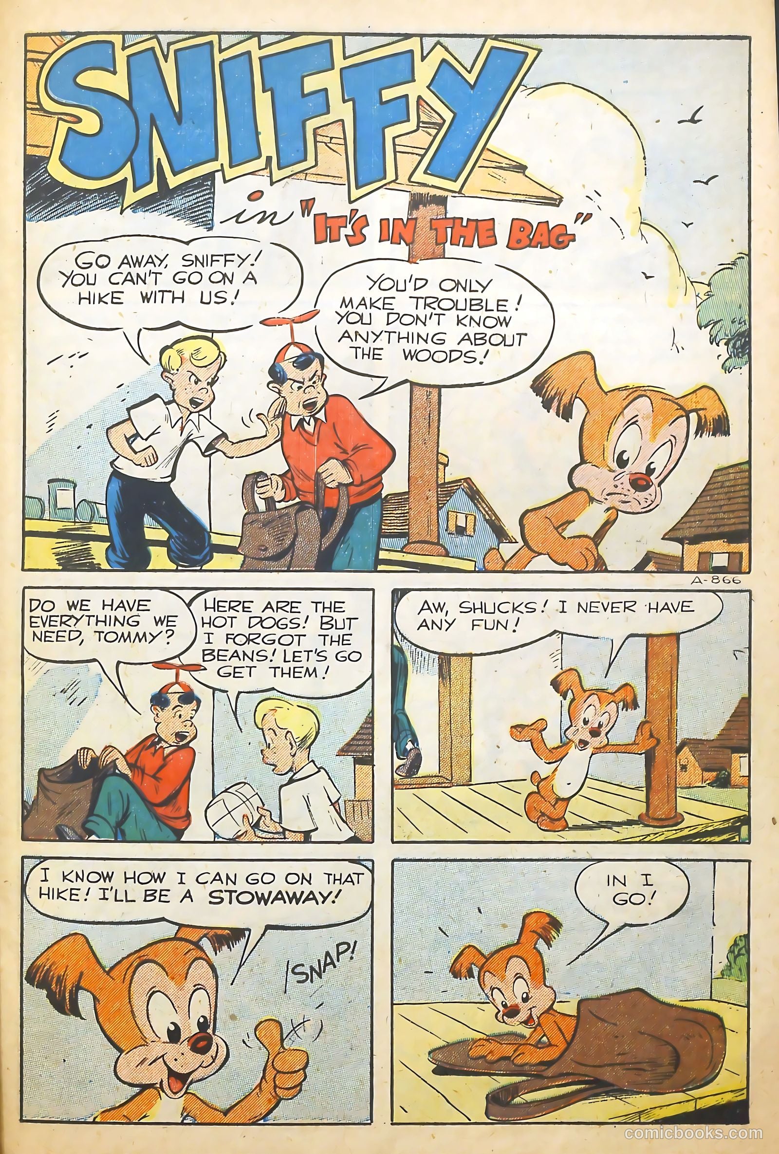 Sniffy the Pup #7 — page 31 of 36