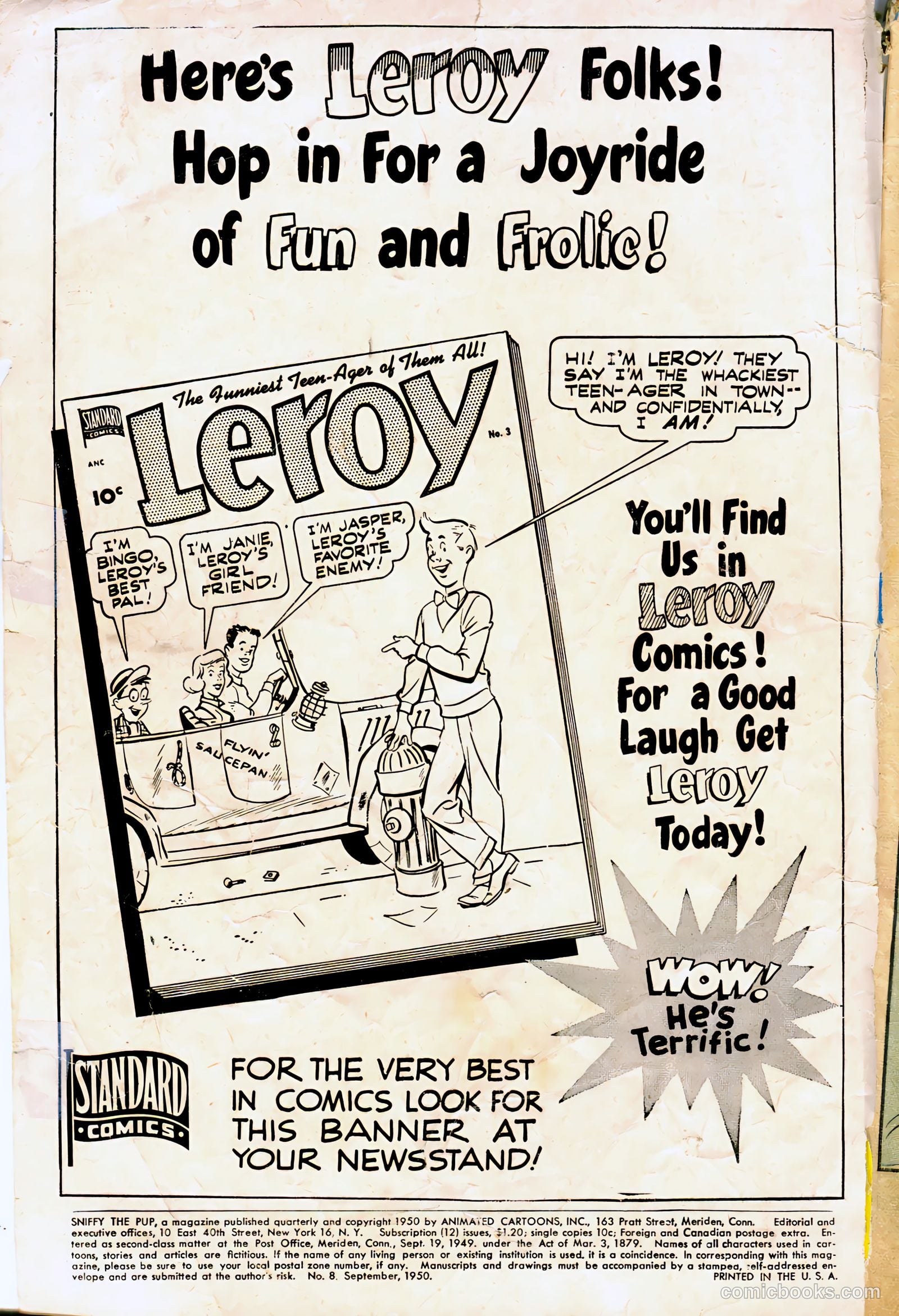Sniffy the Pup #8 — page 2 of 36