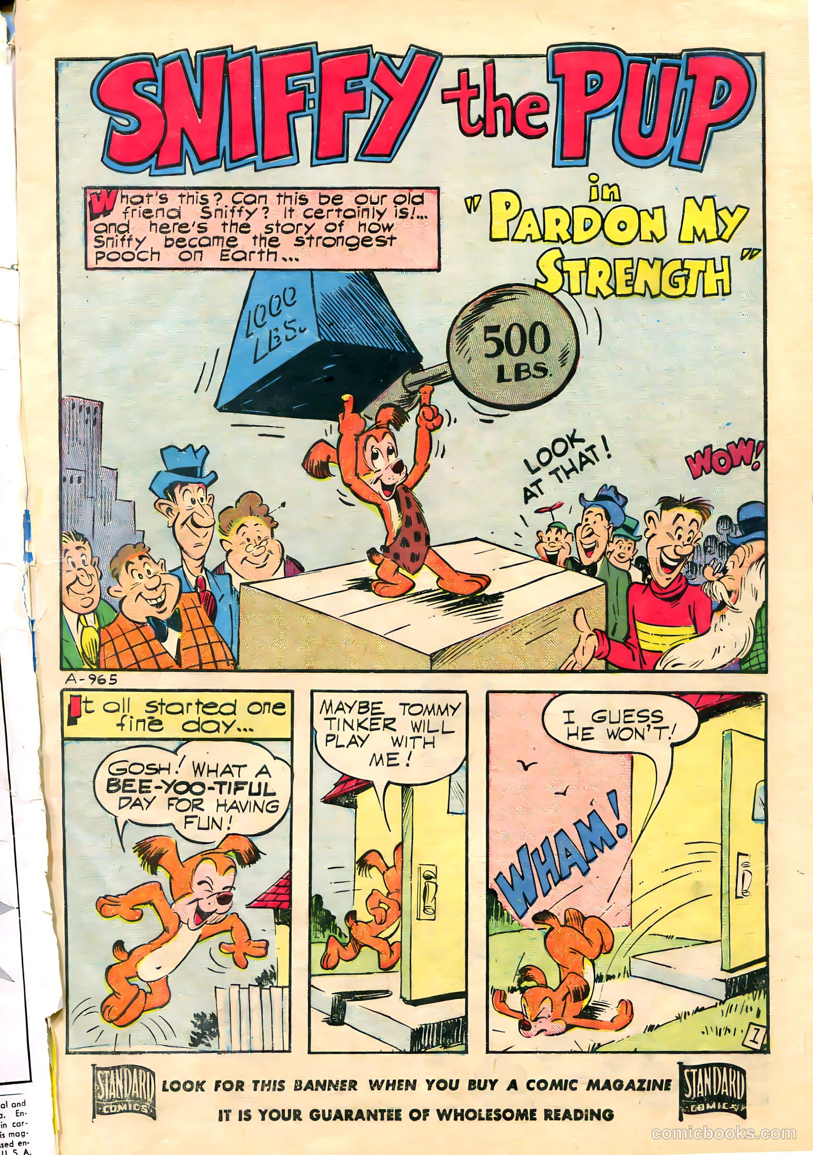 Sniffy the Pup #8 — page 3 of 36