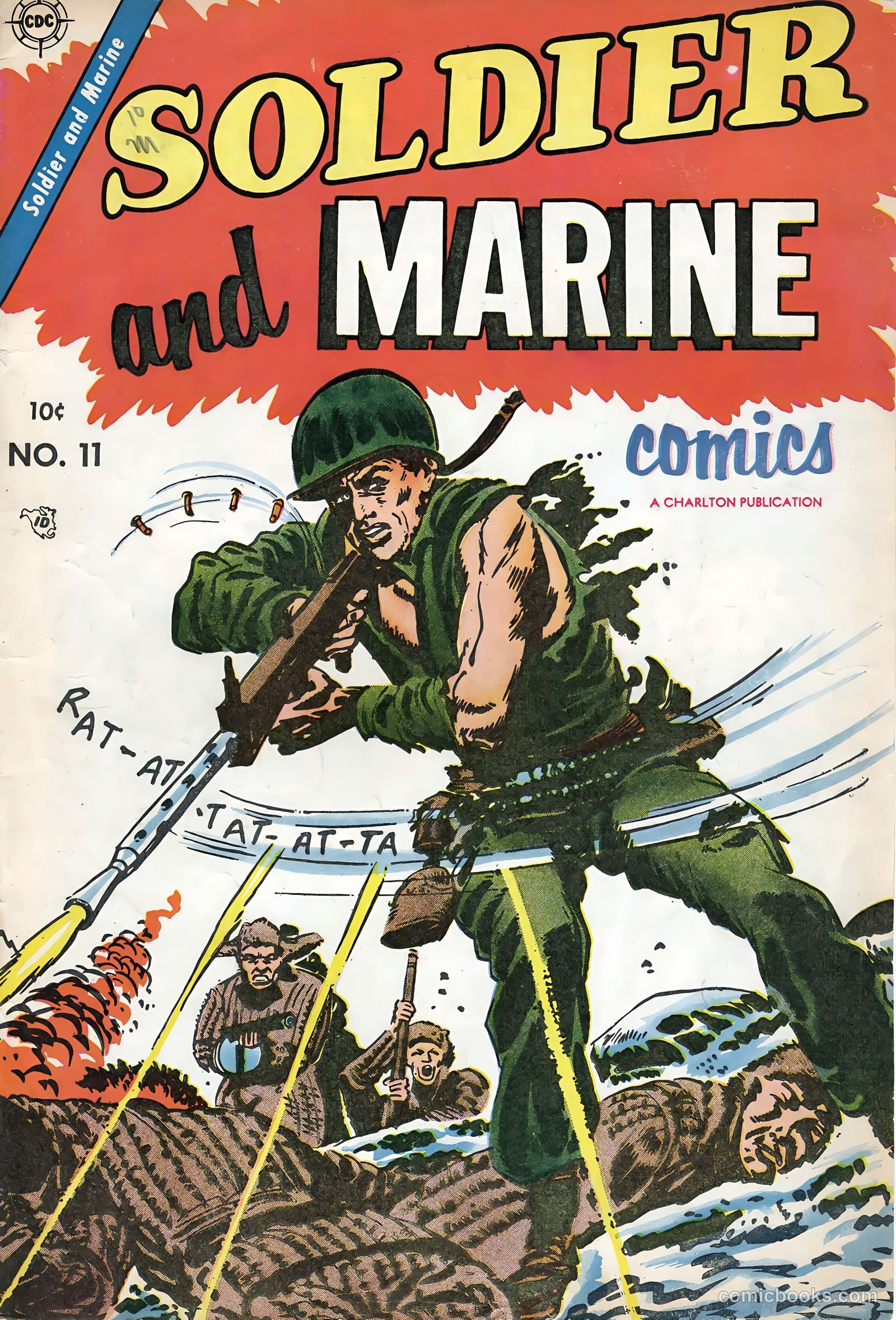 Soldier and Marine Comics #11 — page 1 of 36