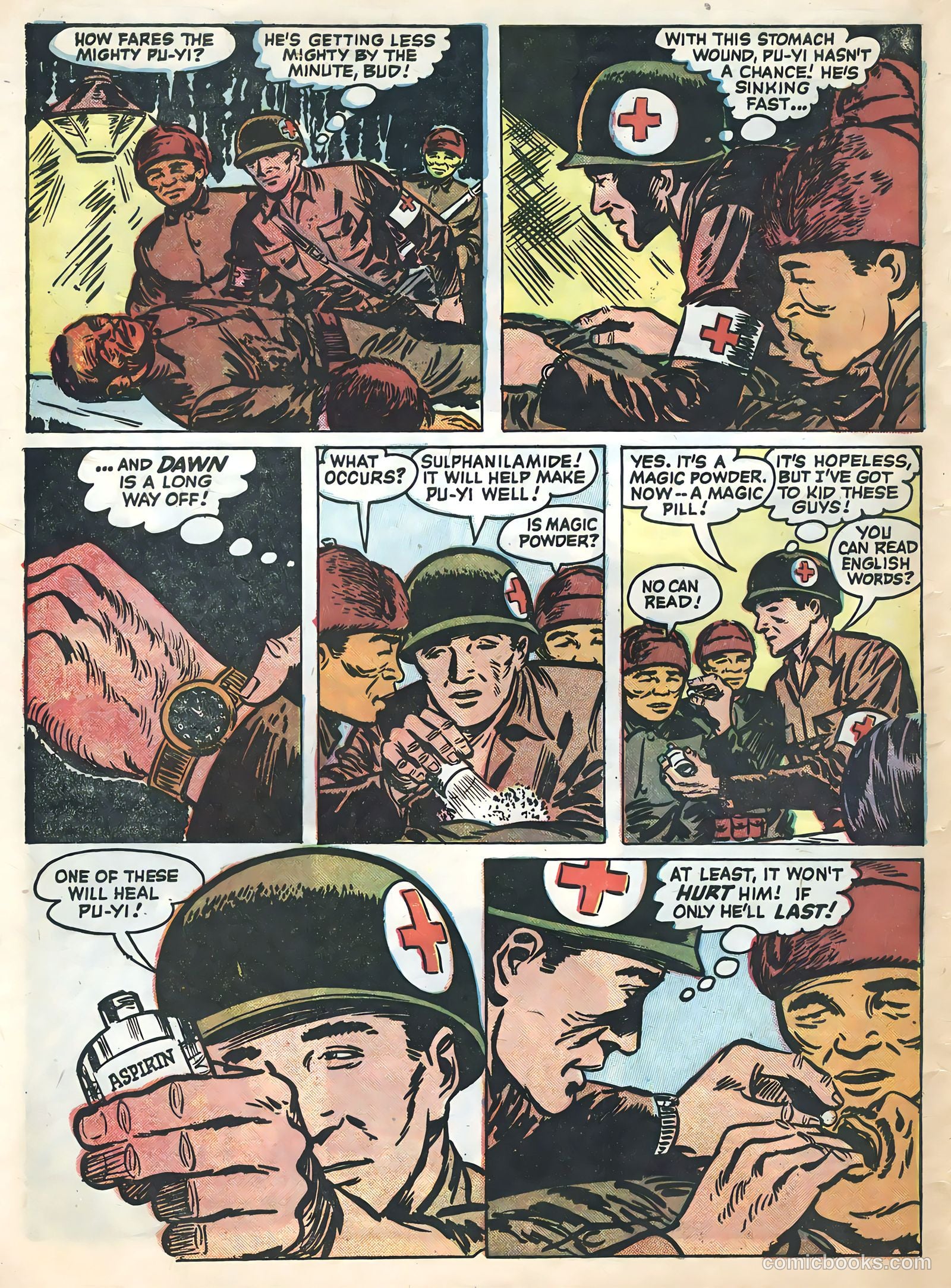 Soldier and Marine Comics #11 — page 32 of 36