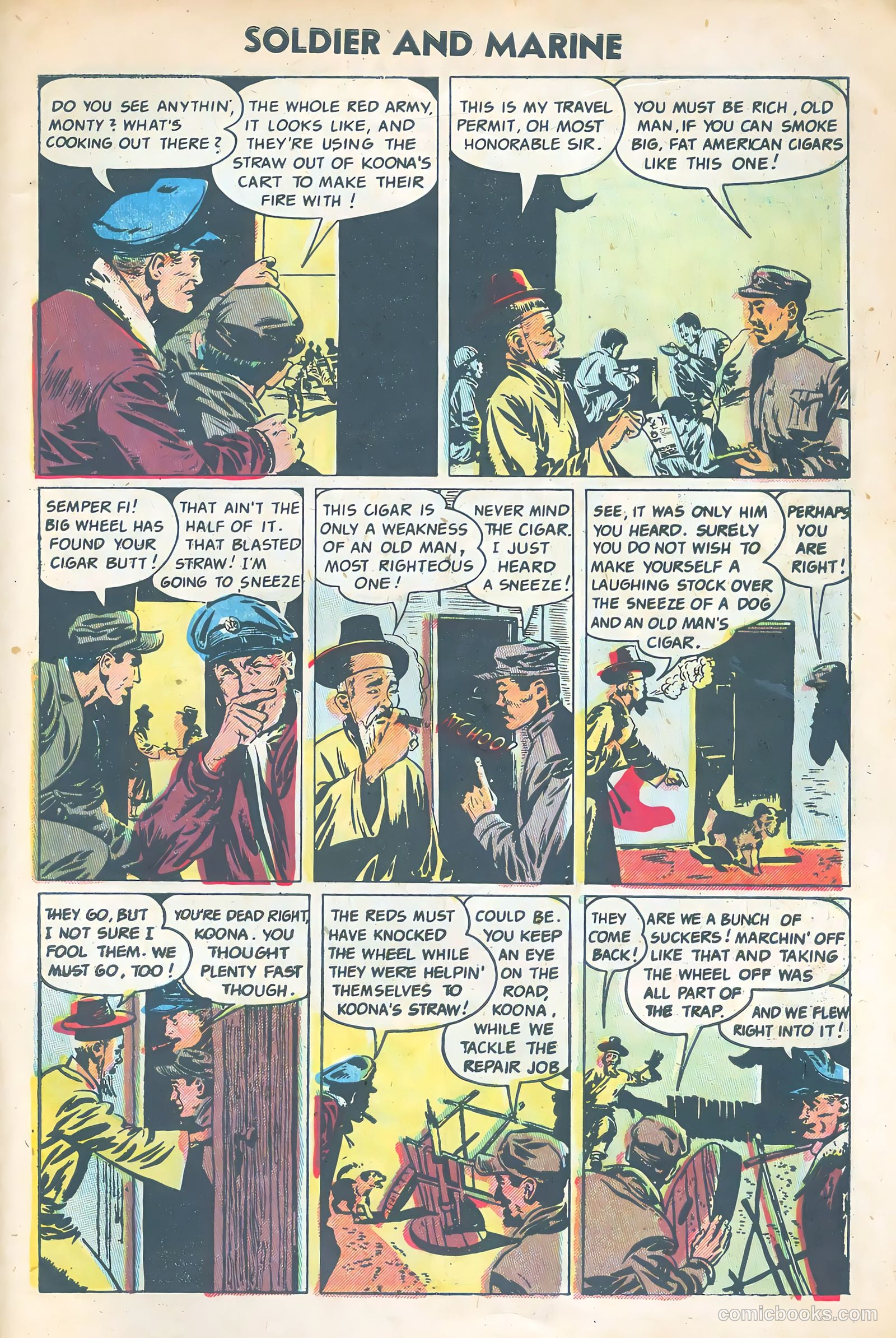 Soldier and Marine Comics #12 — page 30 of 35