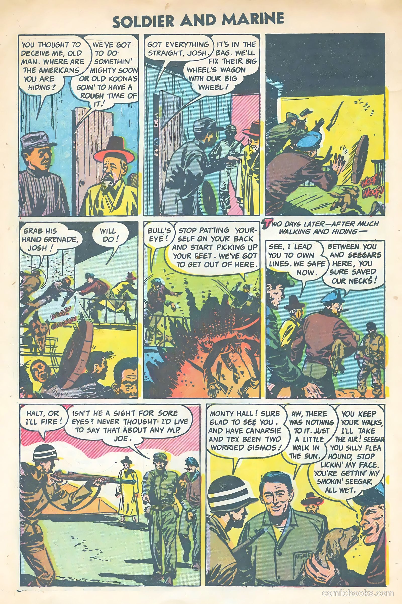 Soldier and Marine Comics #12 — page 31 of 35