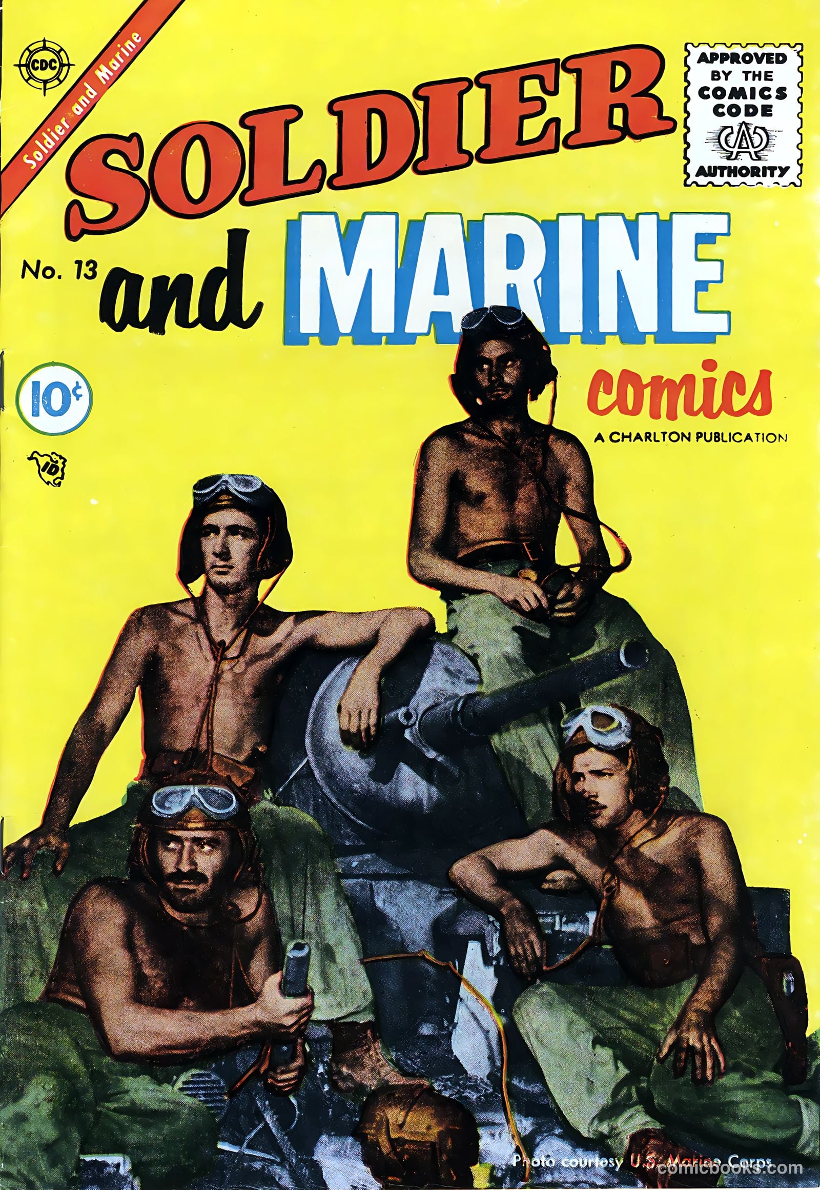 Soldier and Marine Comics #13 — page 1 of 36