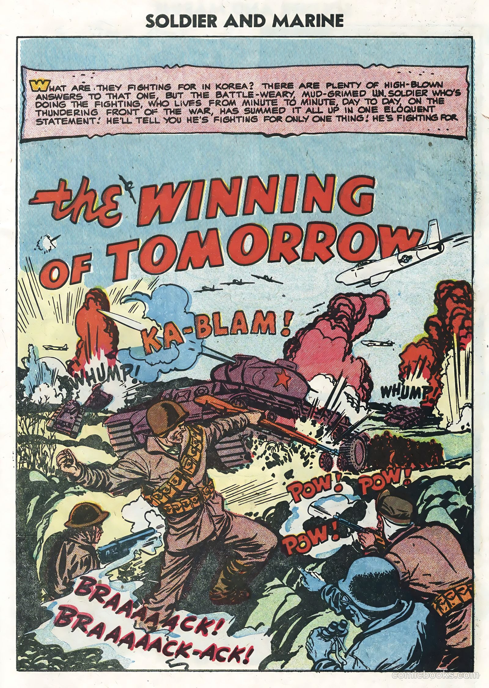 Soldier and Marine Comics #13 — page 3 of 36