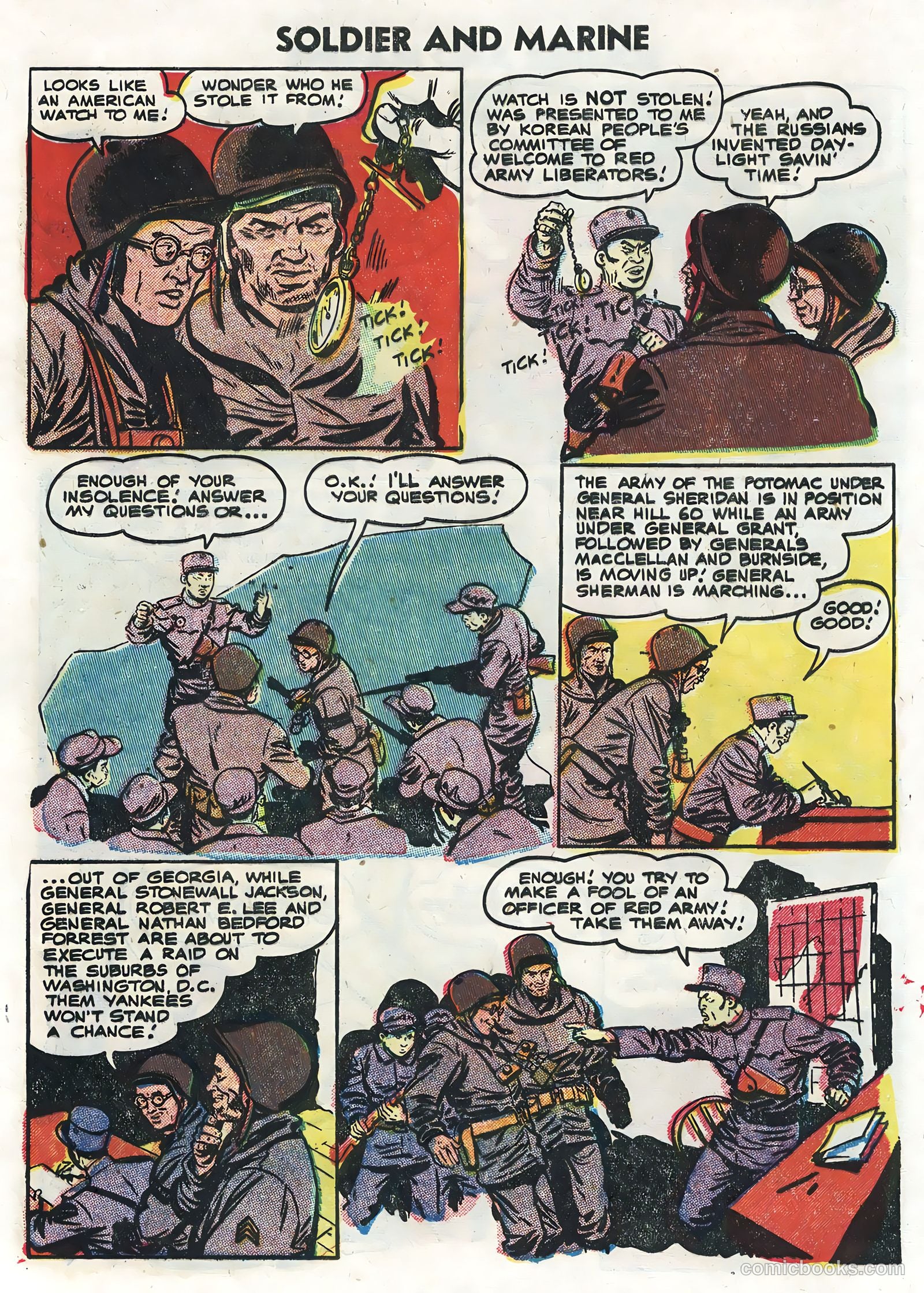 Soldier and Marine Comics #13 — page 8 of 36