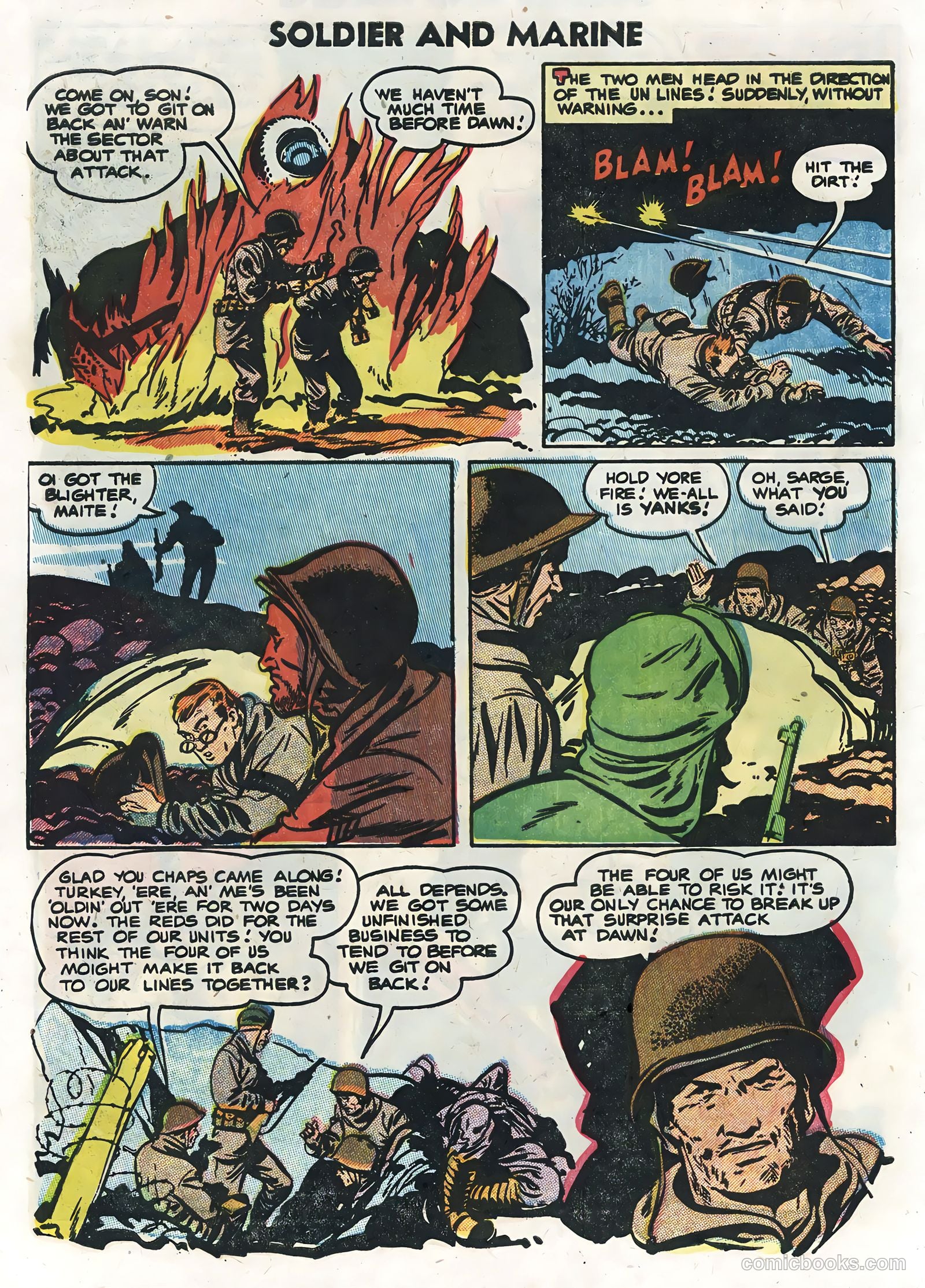 Soldier and Marine Comics #13 — page 10 of 36