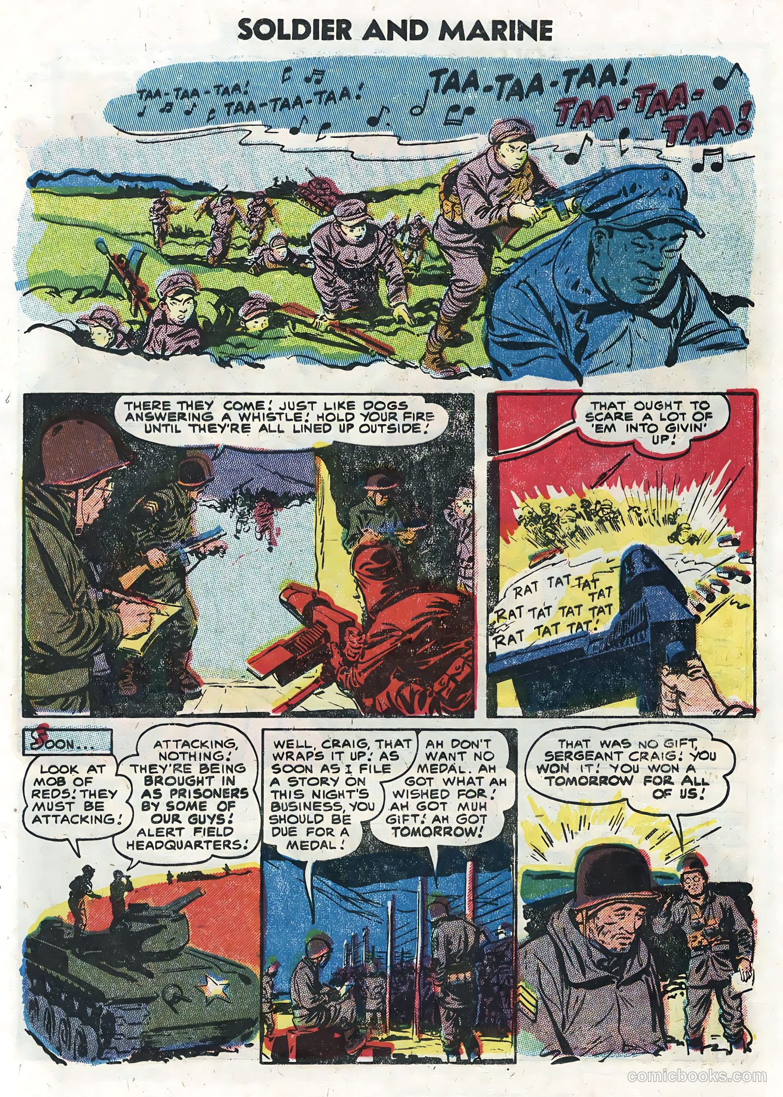 Soldier and Marine Comics #13 — page 13 of 36