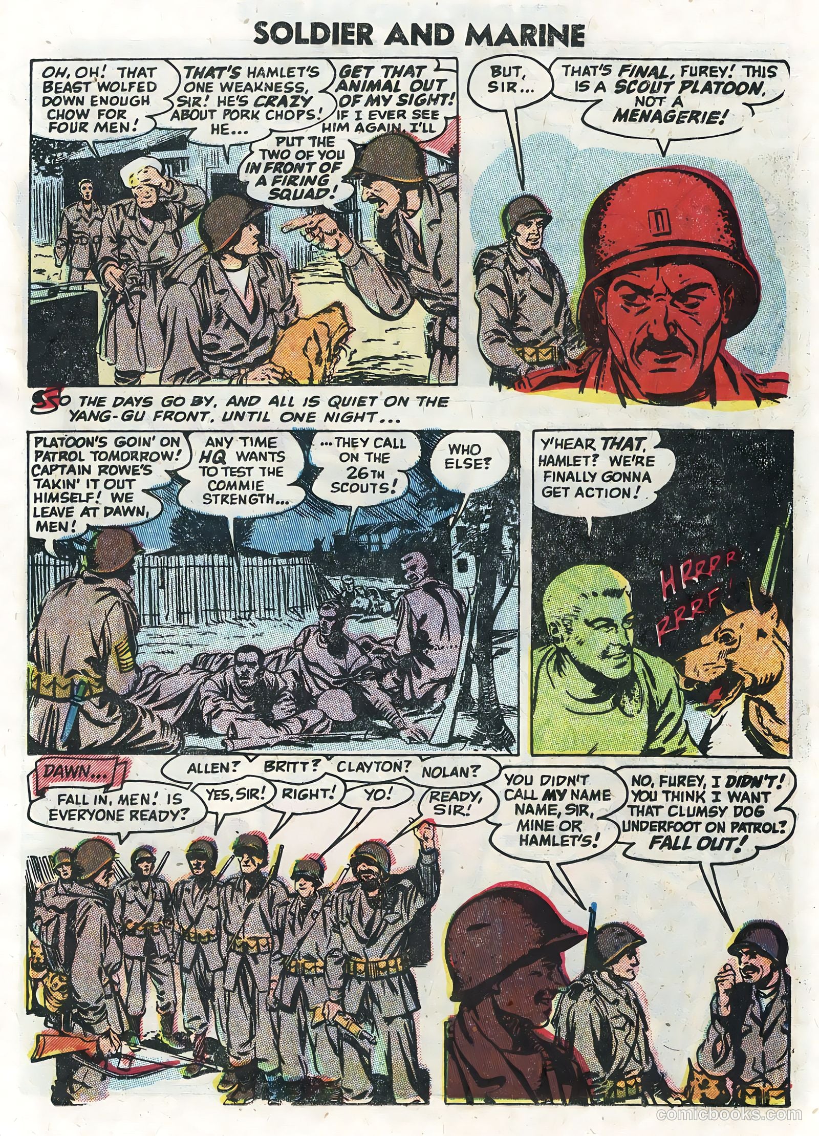 Soldier and Marine Comics #13 — page 17 of 36