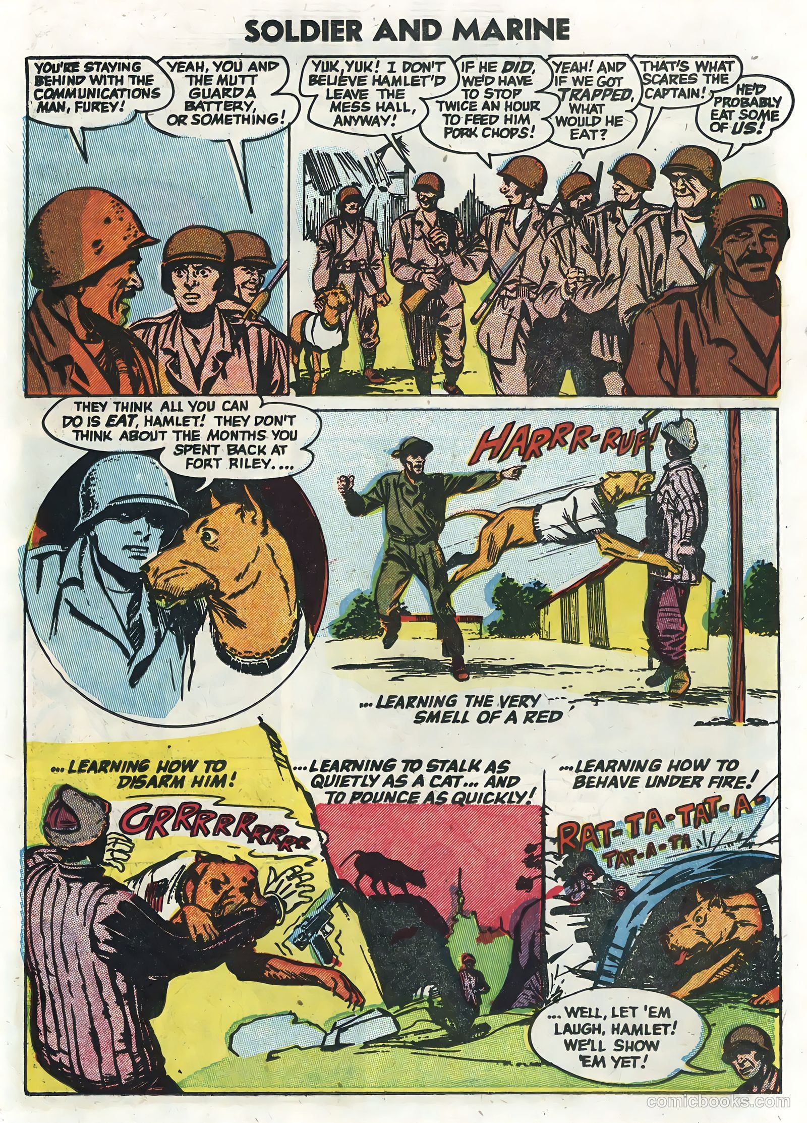 Soldier and Marine Comics #13 — page 18 of 36