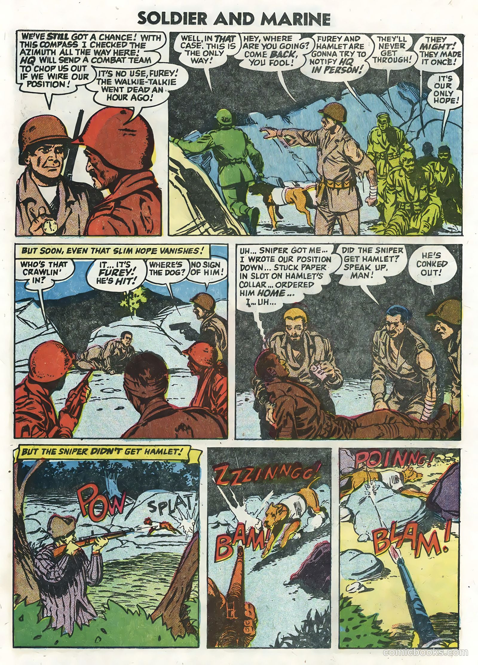 Soldier and Marine Comics #13 — page 23 of 36