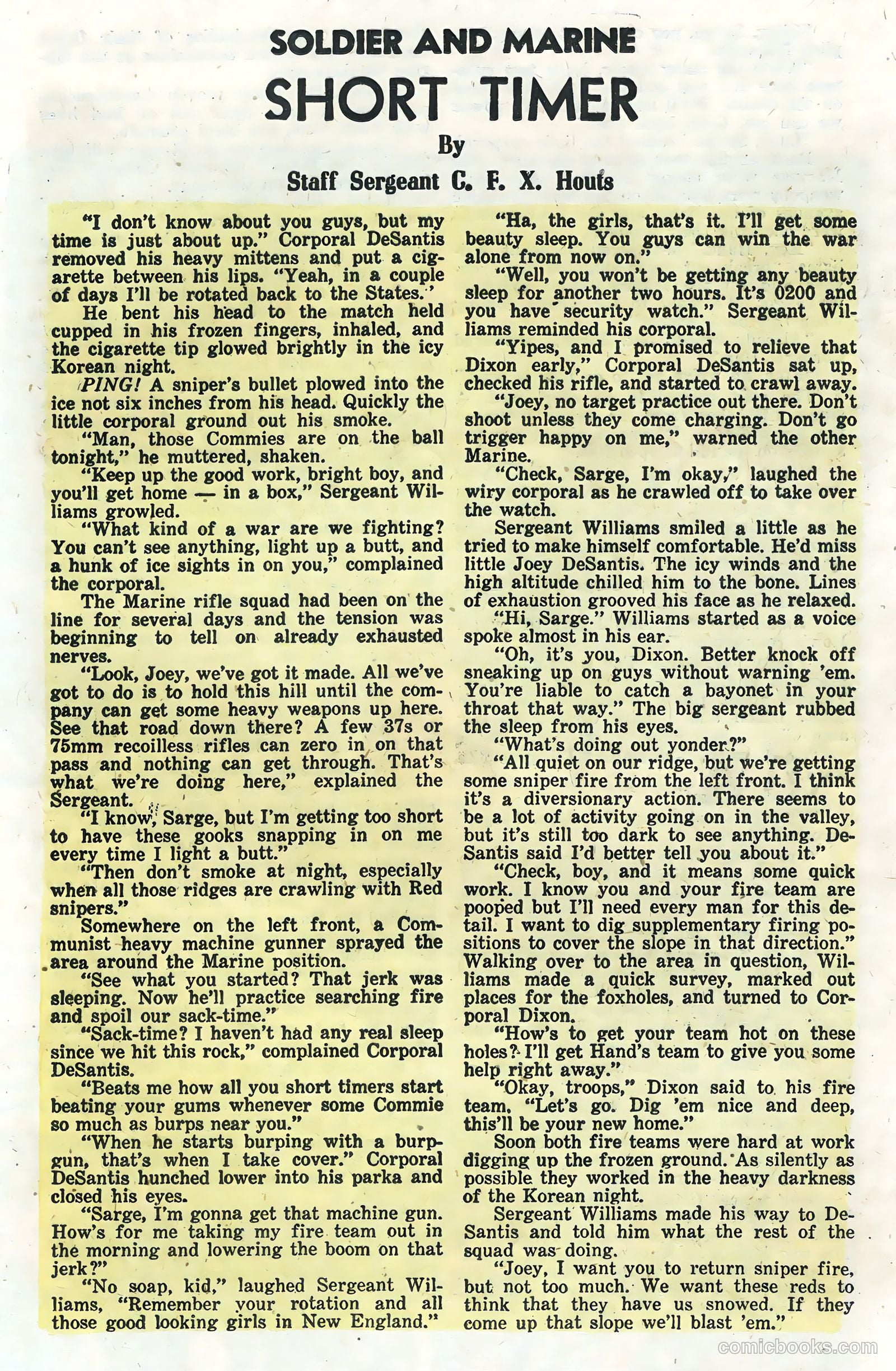 Soldier and Marine Comics #13 — page 25 of 36