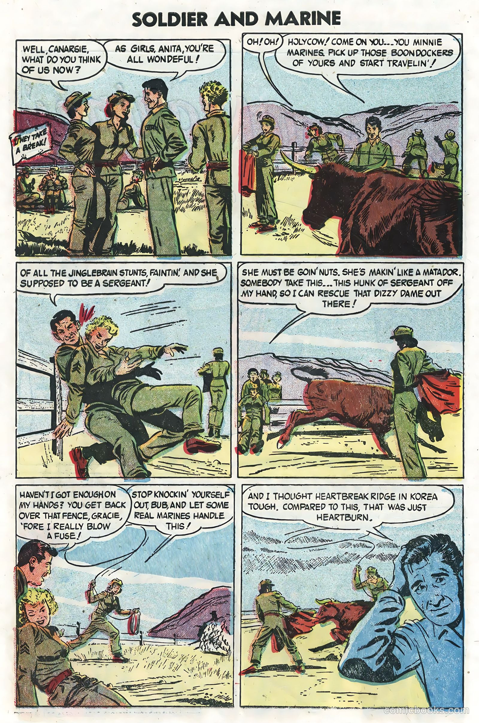 Soldier and Marine Comics #13 — page 28 of 36