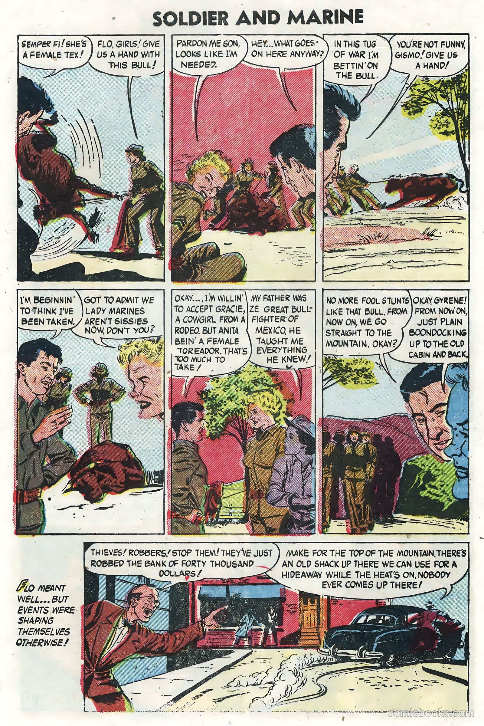 Soldier and Marine Comics #13 — page 29 of 36