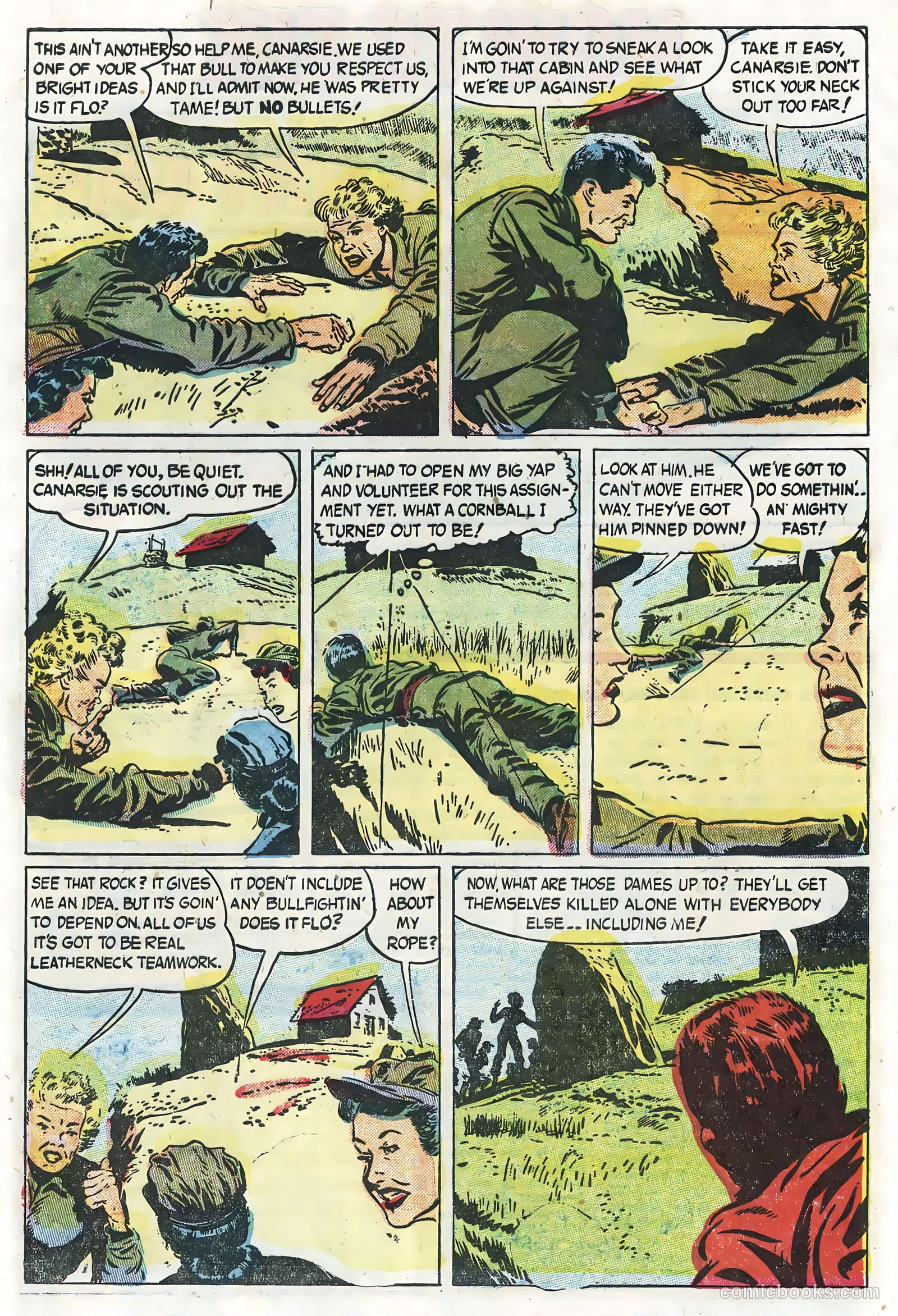 Soldier and Marine Comics #13 — page 32 of 36