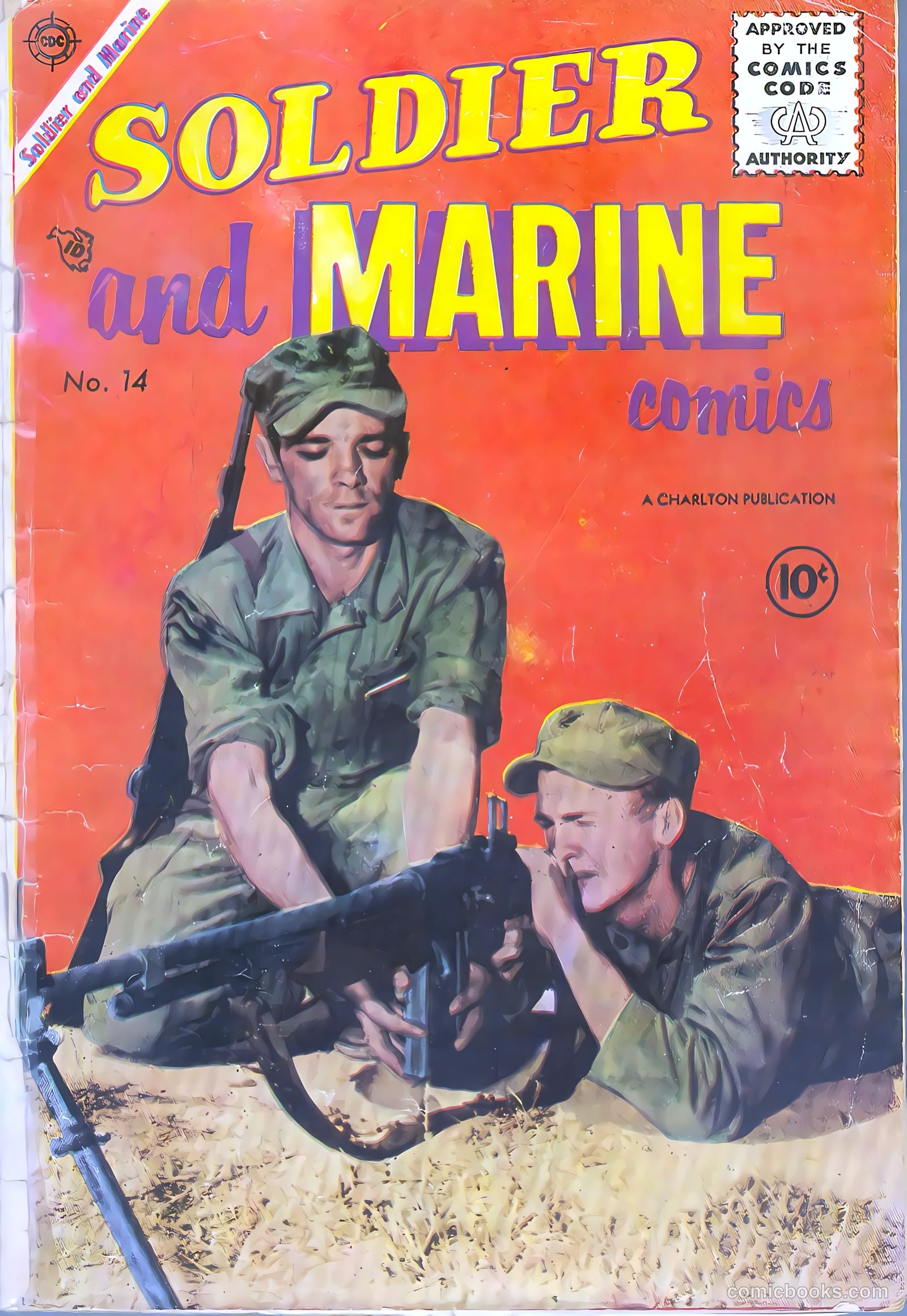 Soldier and Marine Comics #14 — page 1 of 36