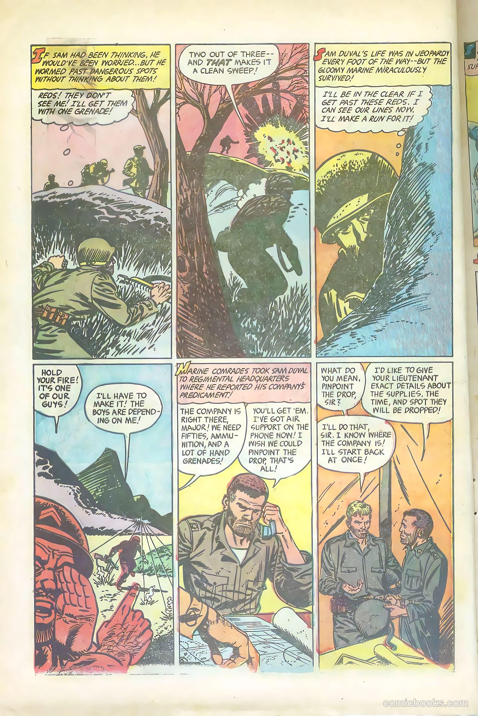 Soldier and Marine Comics #14 — page 8 of 36