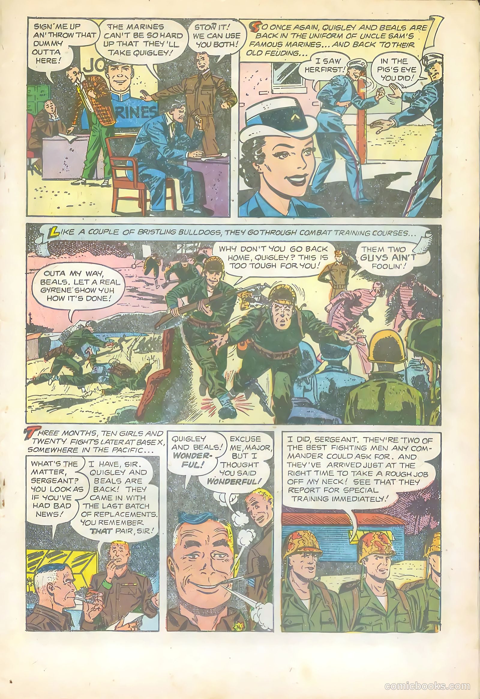 Soldier and Marine Comics #14 — page 19 of 36