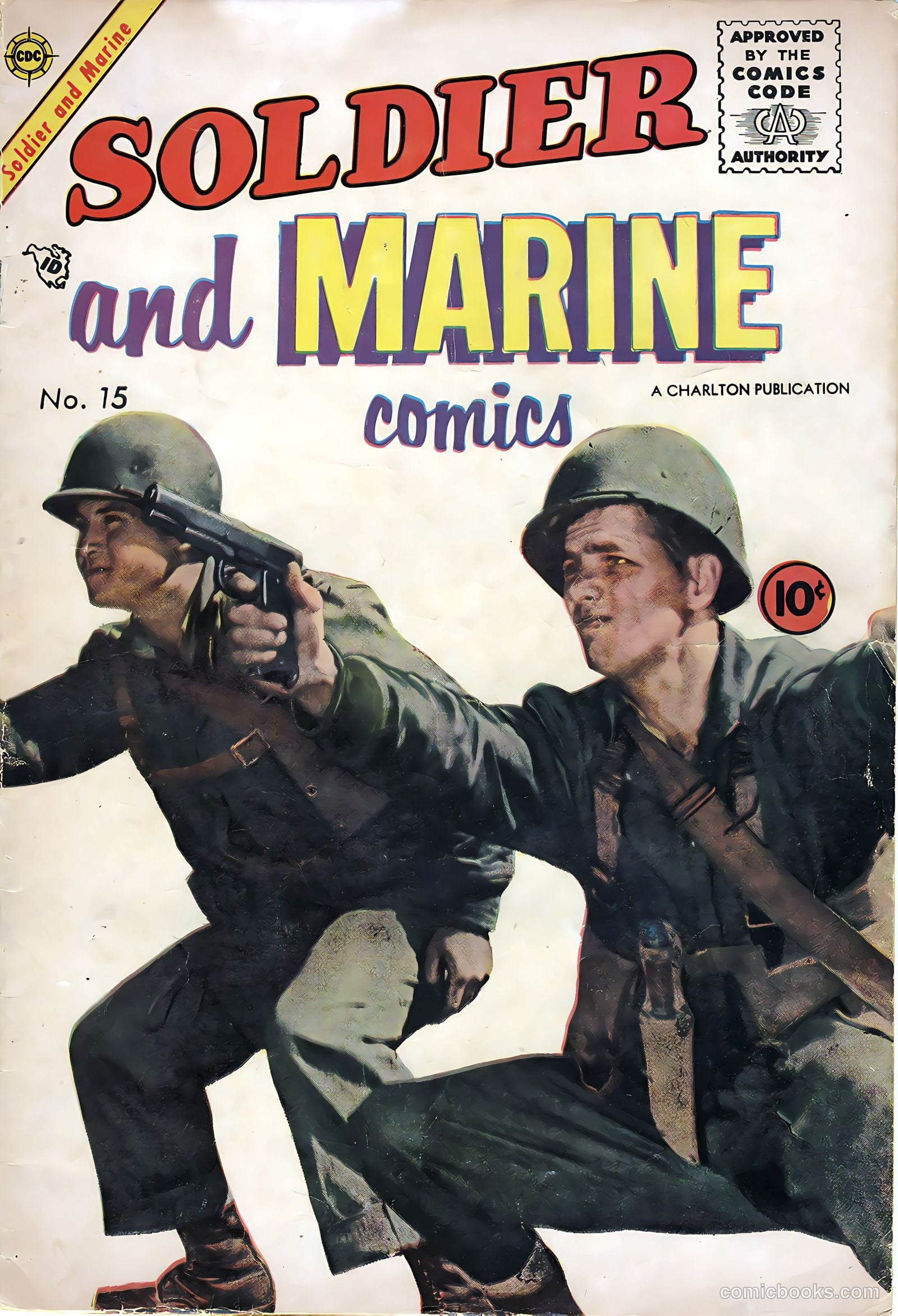 Soldier and Marine Comics #15 — page 1 of 36