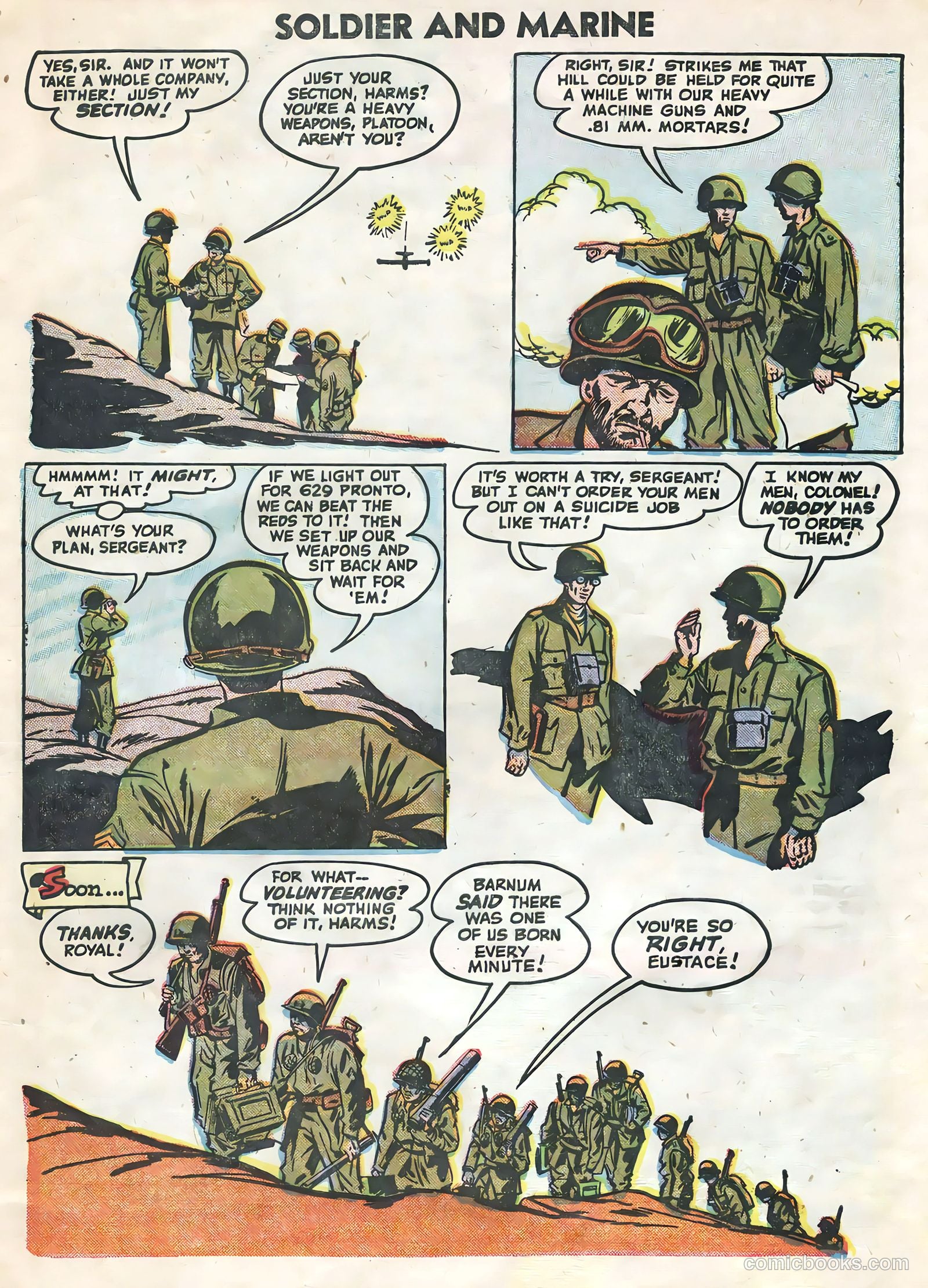 Soldier and Marine Comics #15 — page 5 of 36