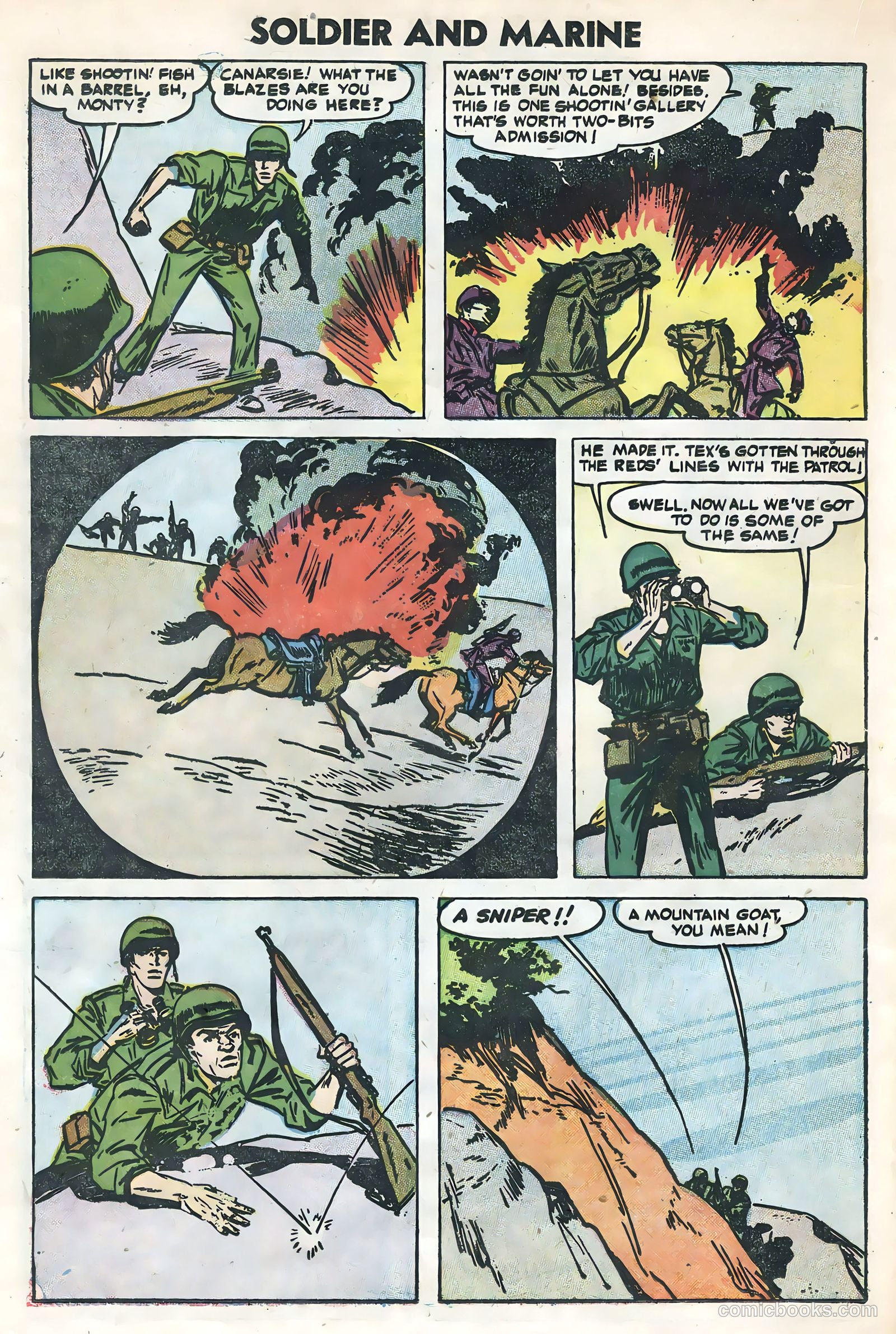 Soldier and Marine Comics #15 — page 18 of 36