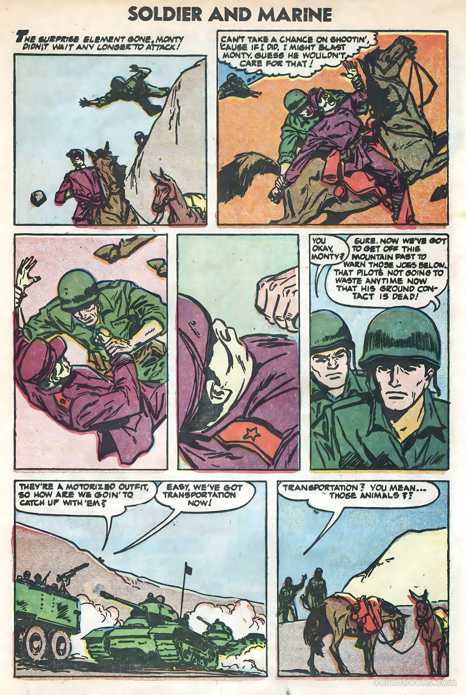 Soldier and Marine Comics #15 — page 21 of 36