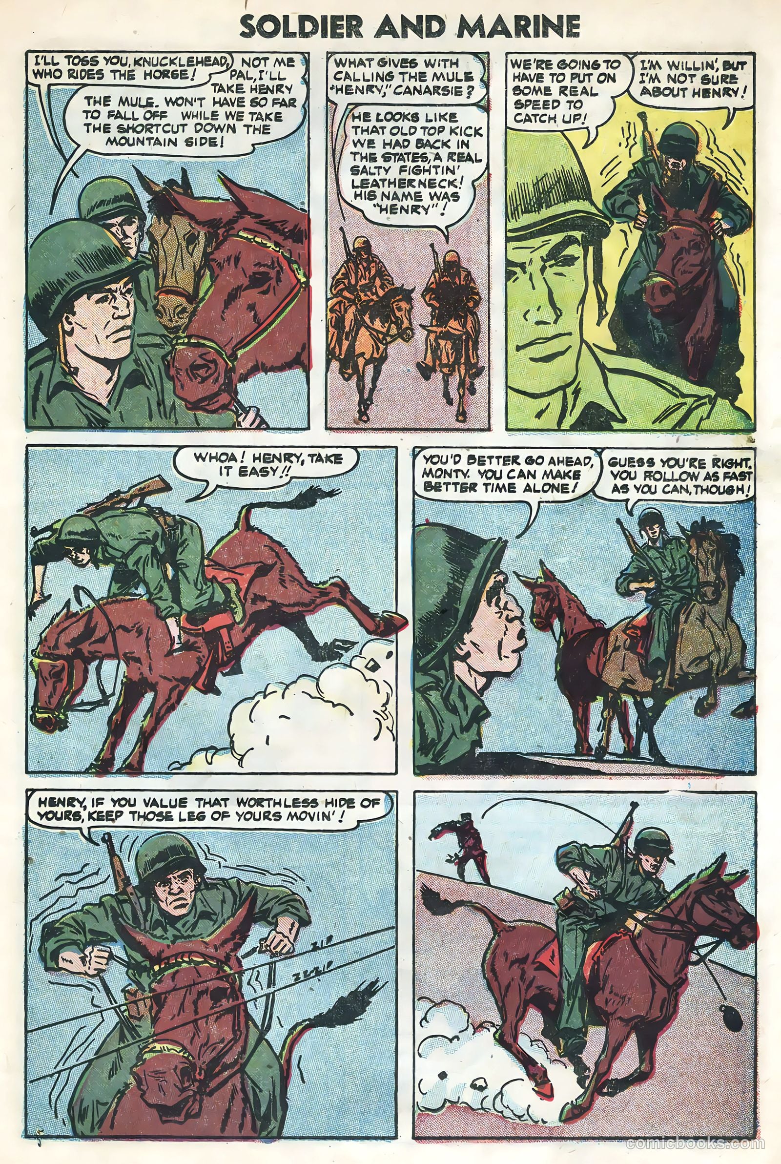 Soldier and Marine Comics #15 — page 23 of 36