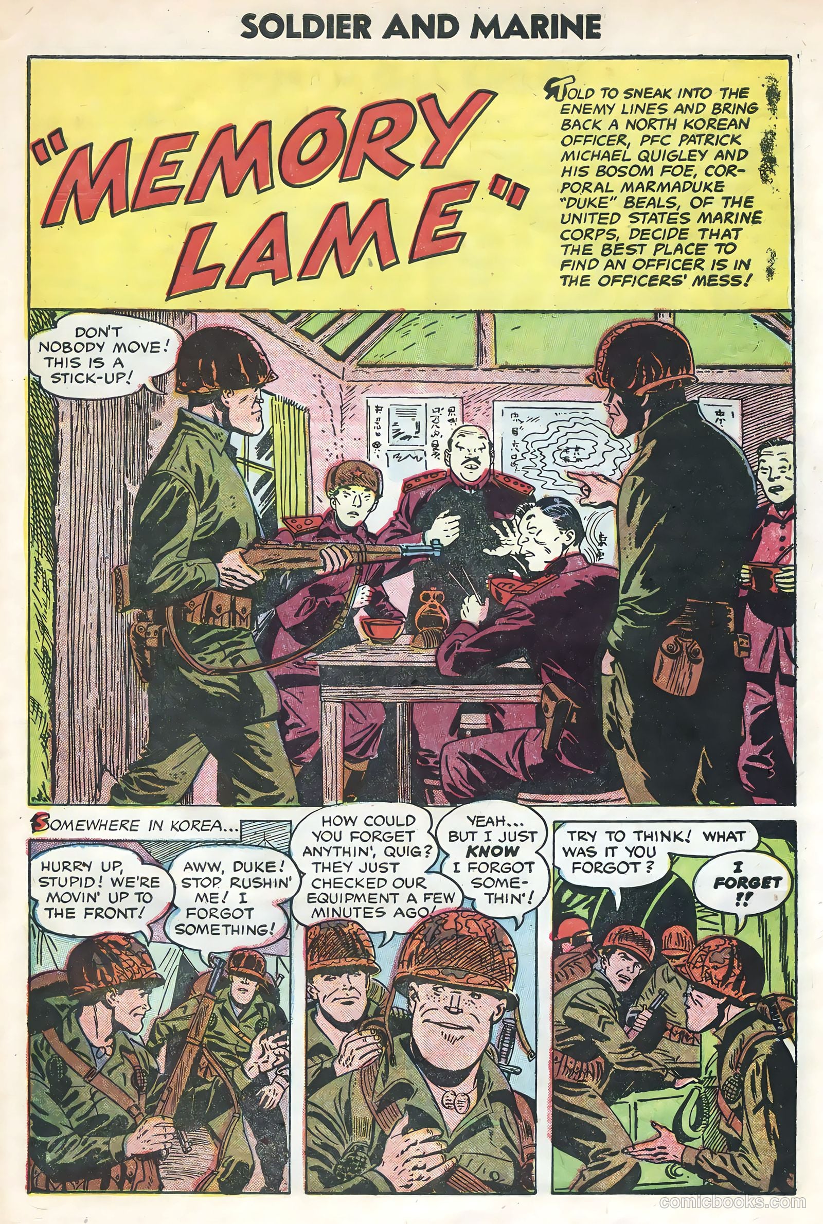 Soldier and Marine Comics #15 — page 27 of 36