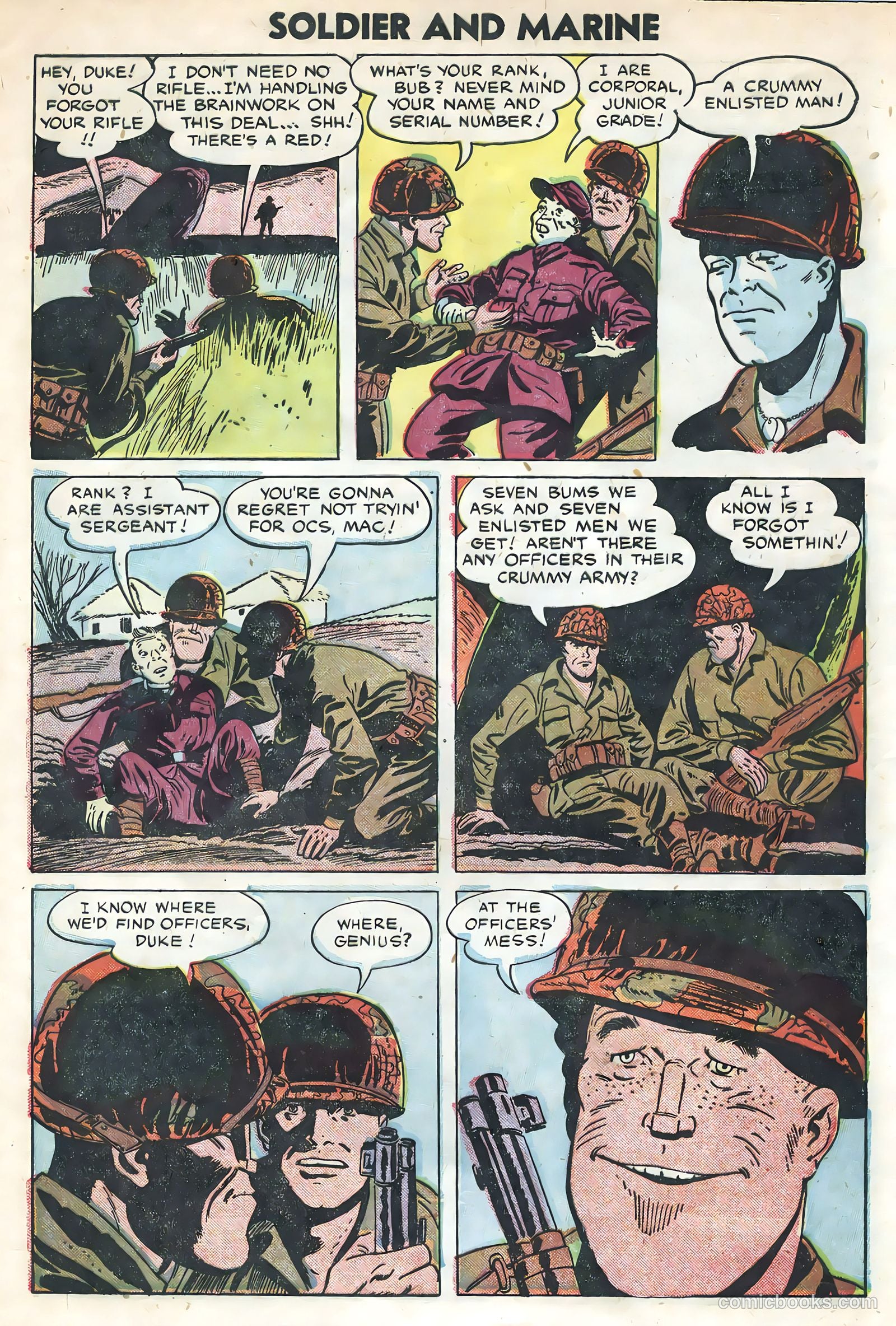 Soldier and Marine Comics #15 — page 29 of 36