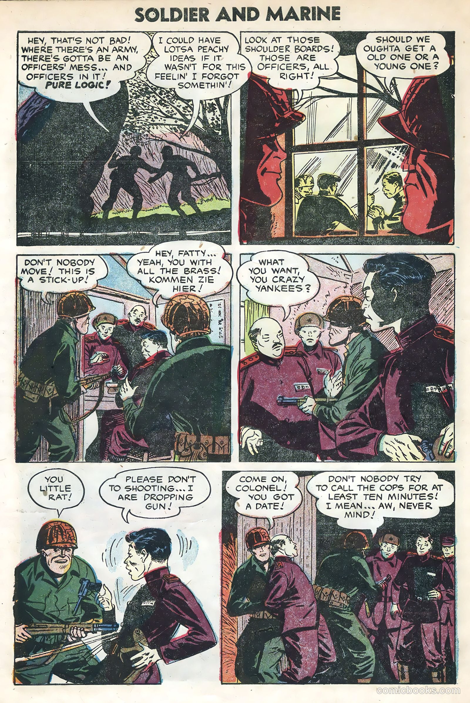 Soldier and Marine Comics #15 — page 30 of 36
