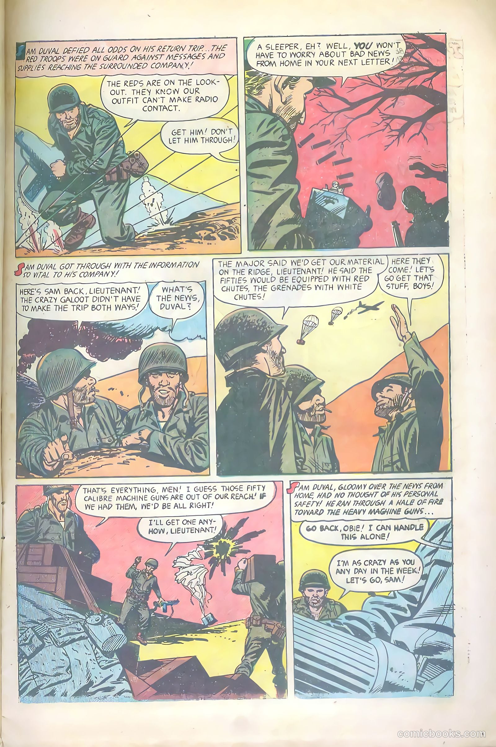 Soldier and Marine Comics #9 — page 9 of 36