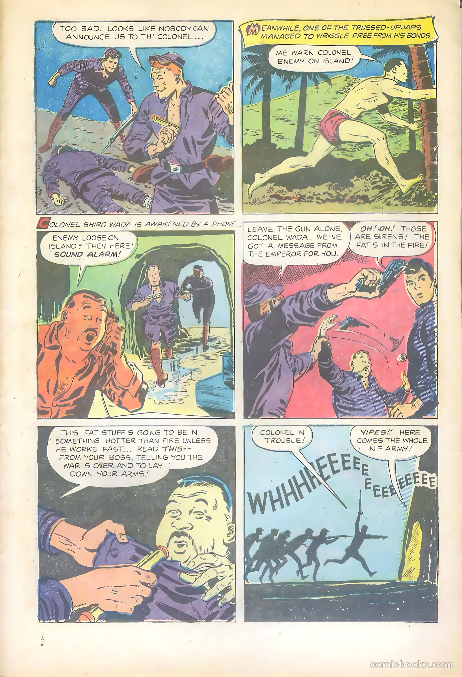 Soldier and Marine Comics #9 — page 25 of 36