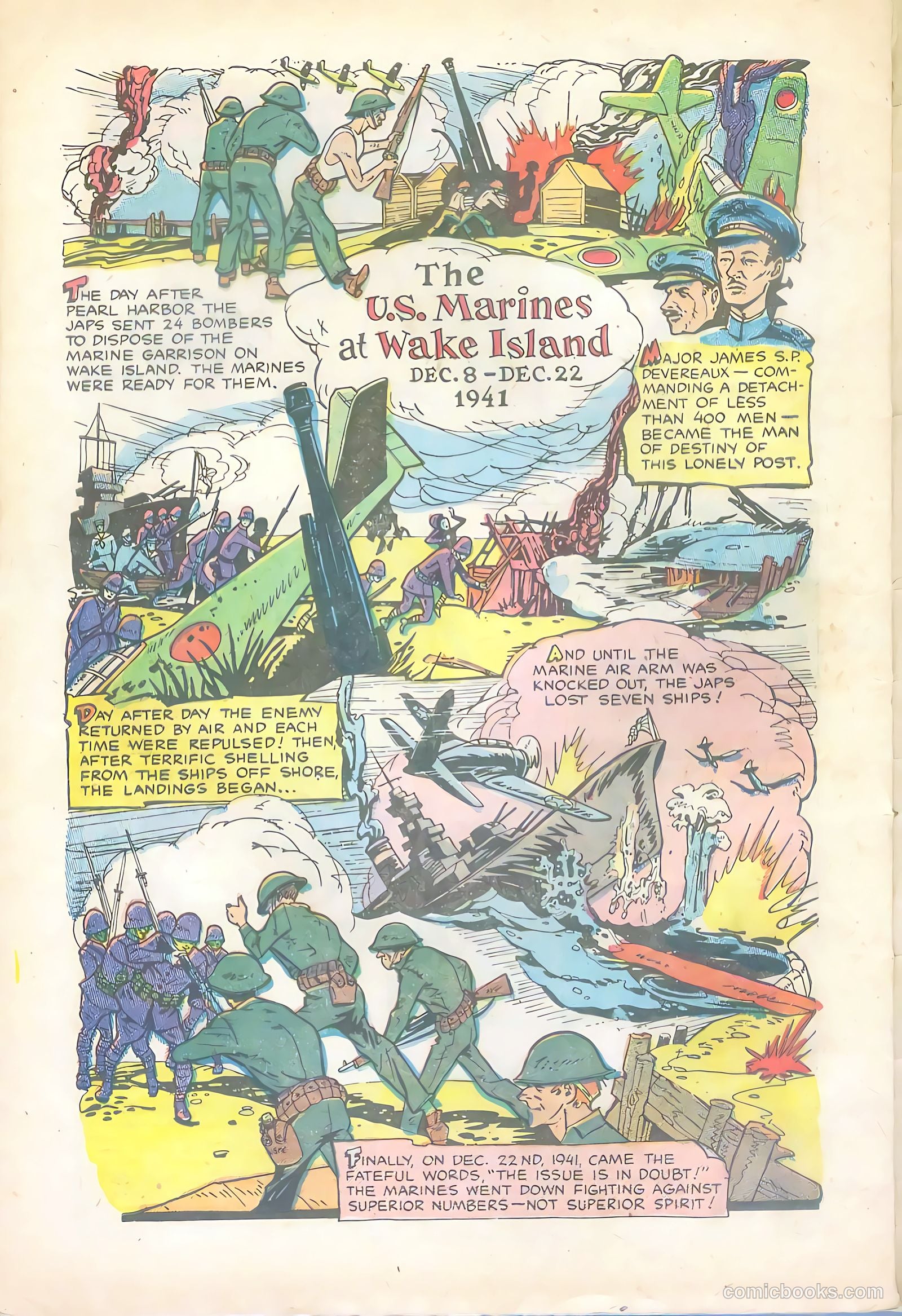 Soldier and Marine Comics #9 — page 32 of 36