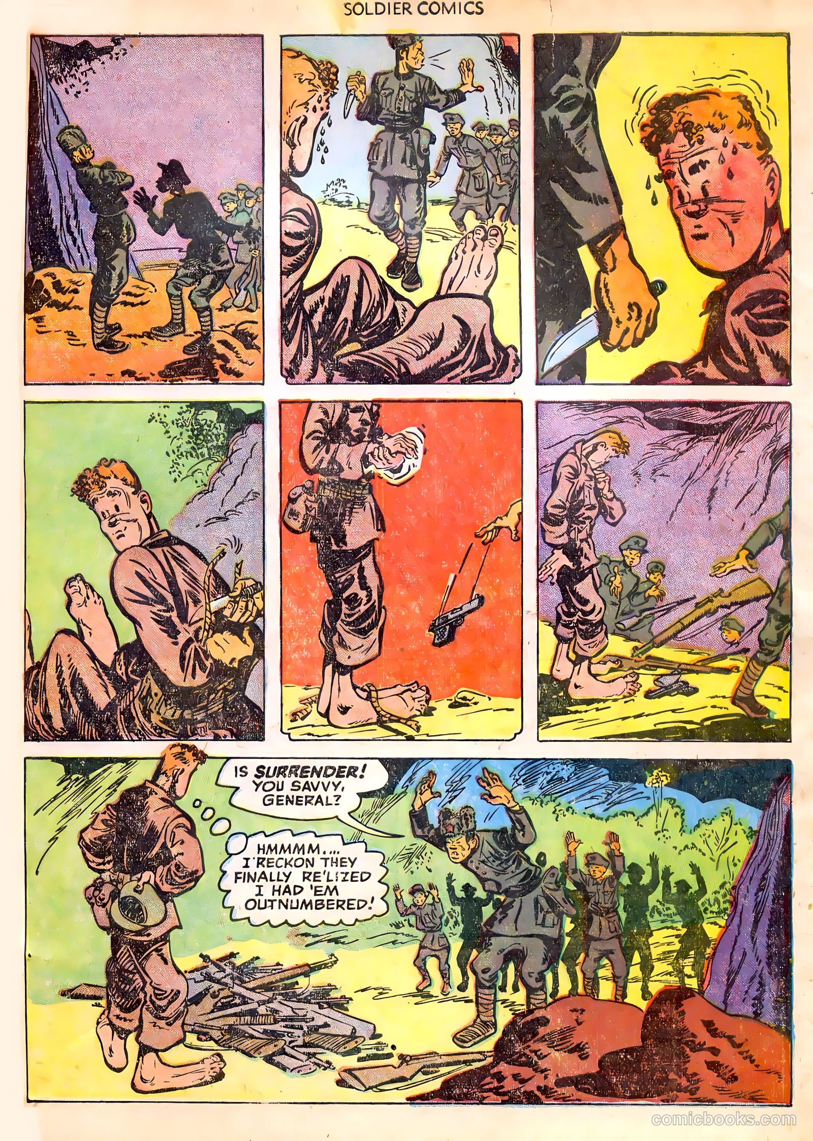 Soldier Comics #1 — page 34 of 37