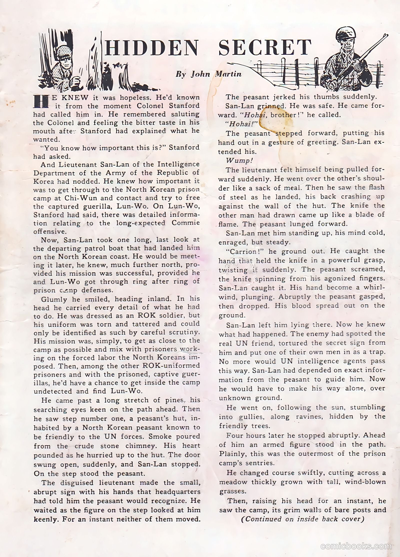 Soldier Comics #10 — page 2 of 36