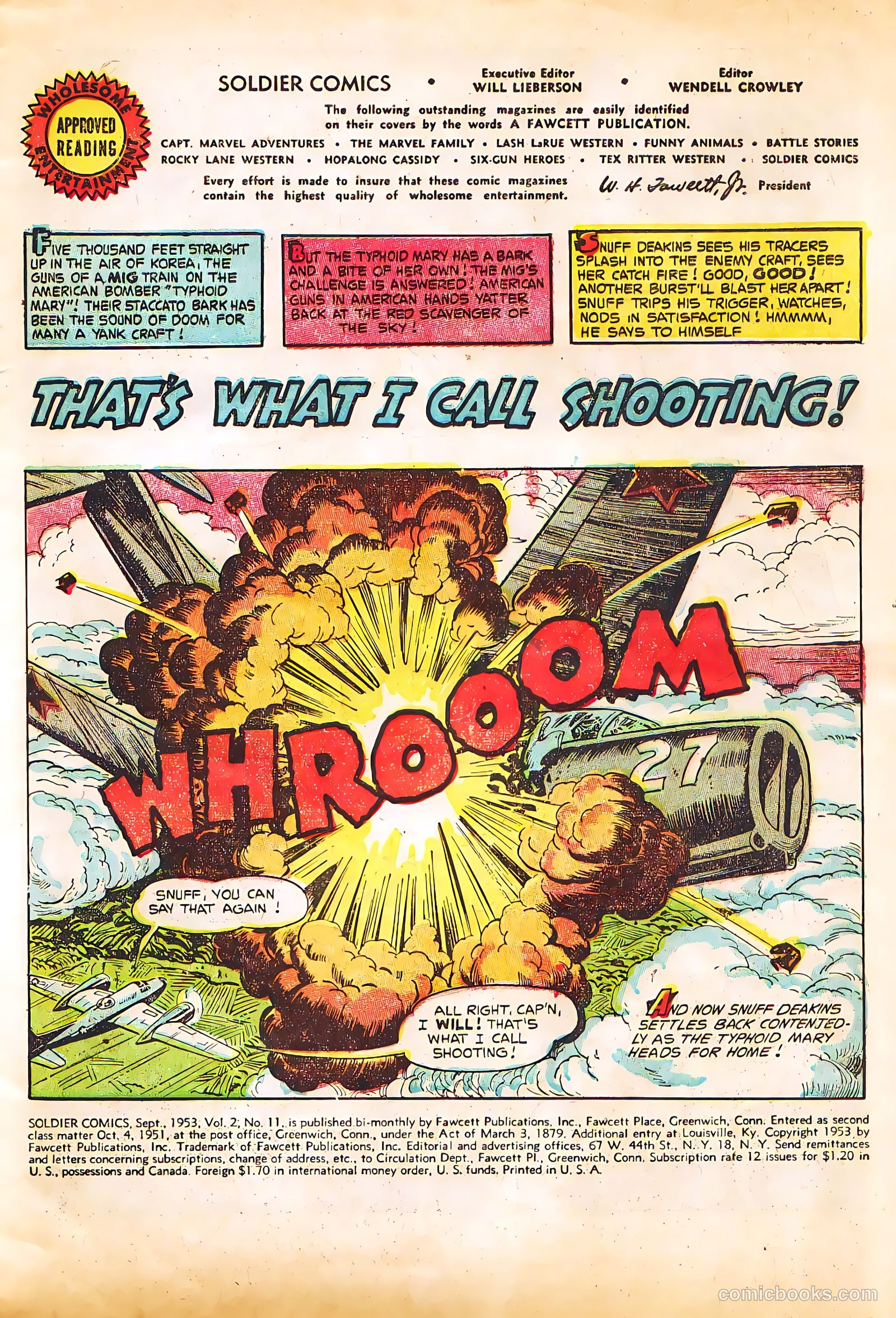 Soldier Comics #11 — page 3 of 36